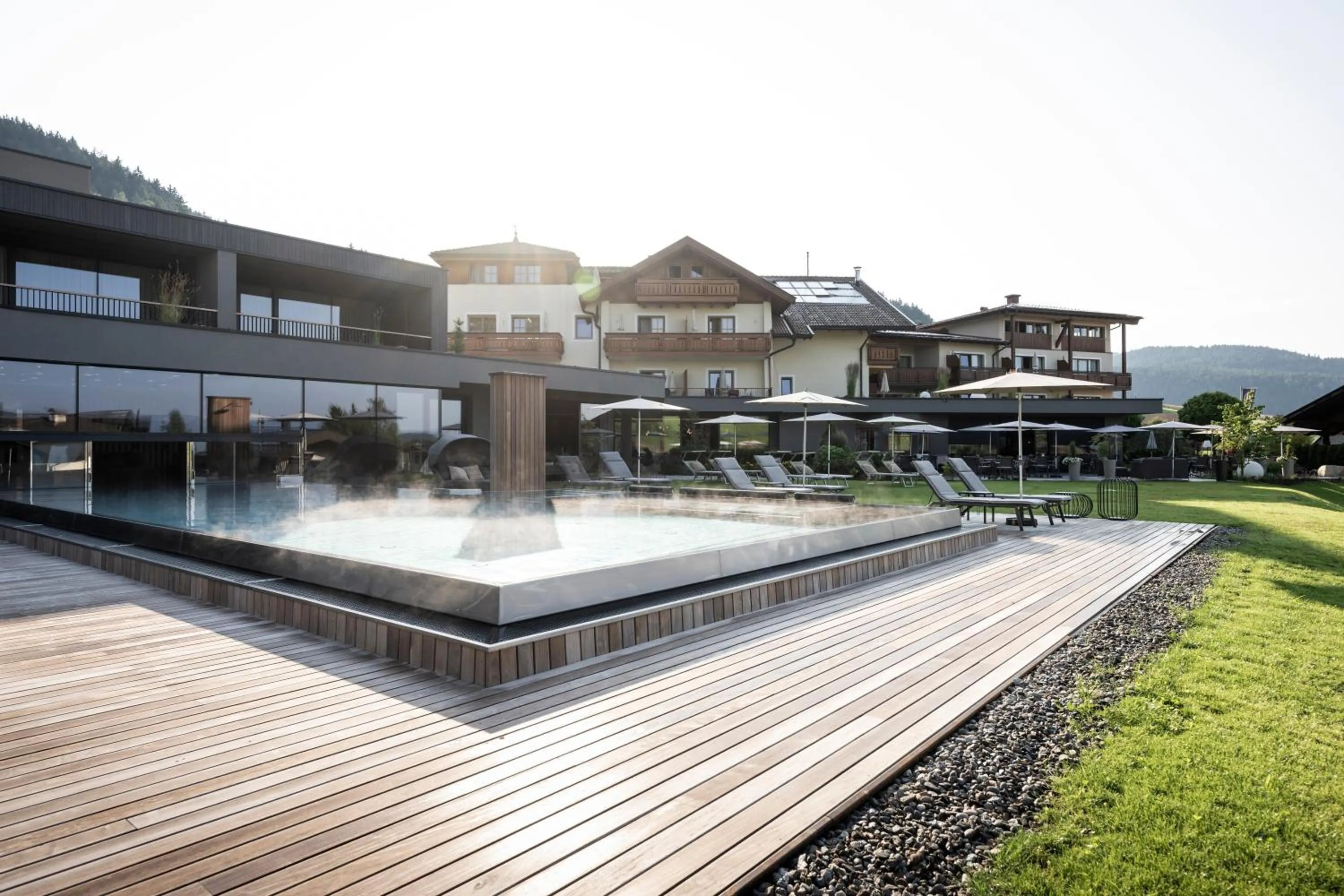 Swimming pool in Hotel Viertler