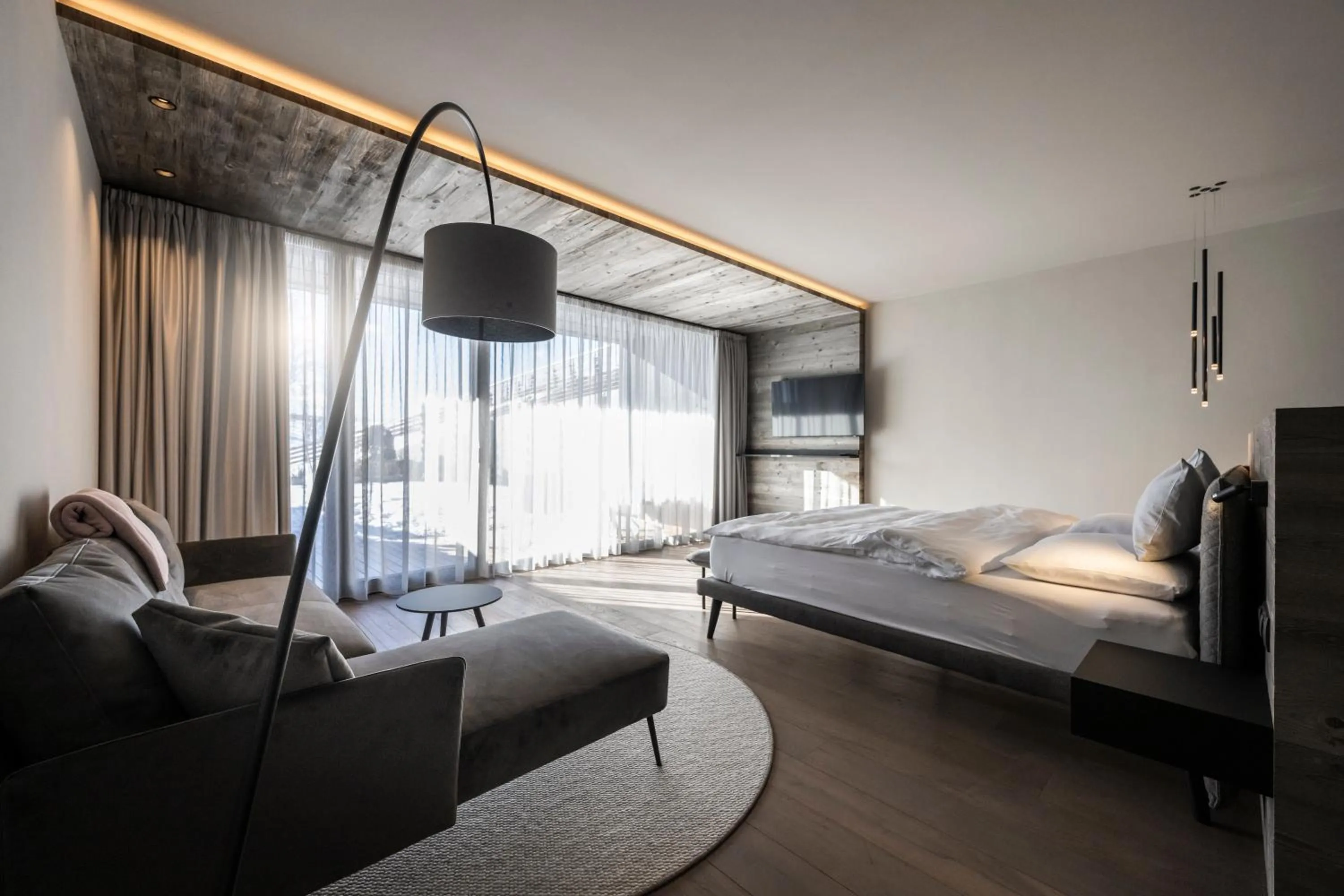 Bedroom, Bed in Hotel Viertler