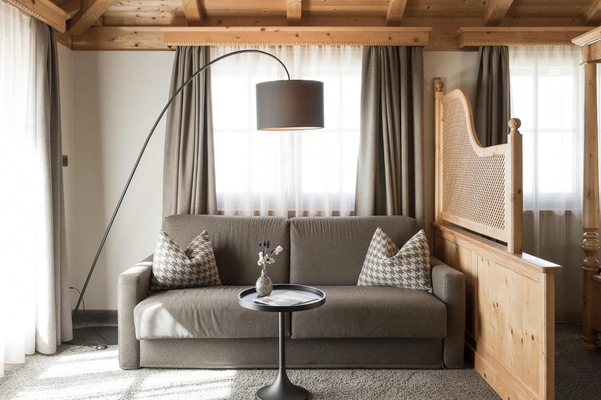 Seating area in Hotel Viertler