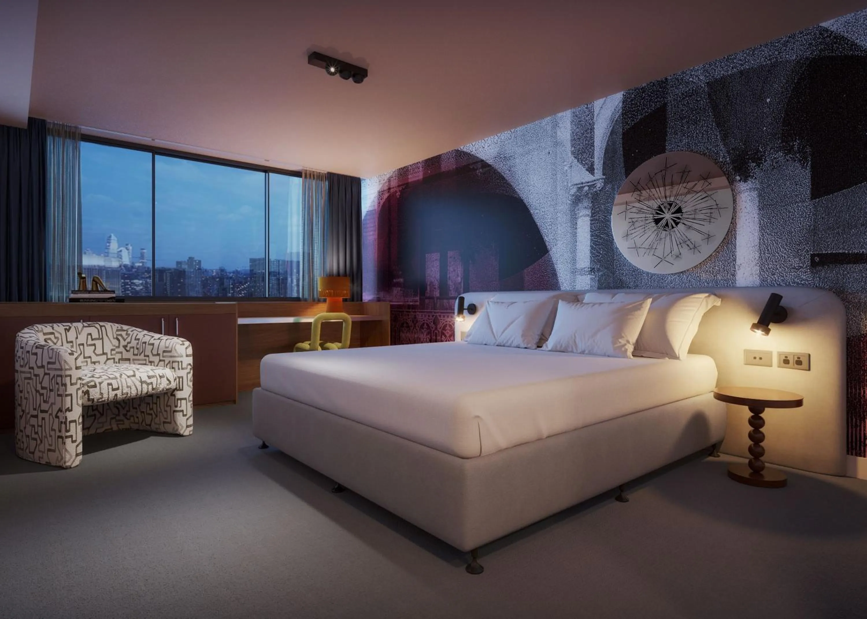 Photo of the whole room, Bed in Hotel Indigo Sydney Potts Point by IHG