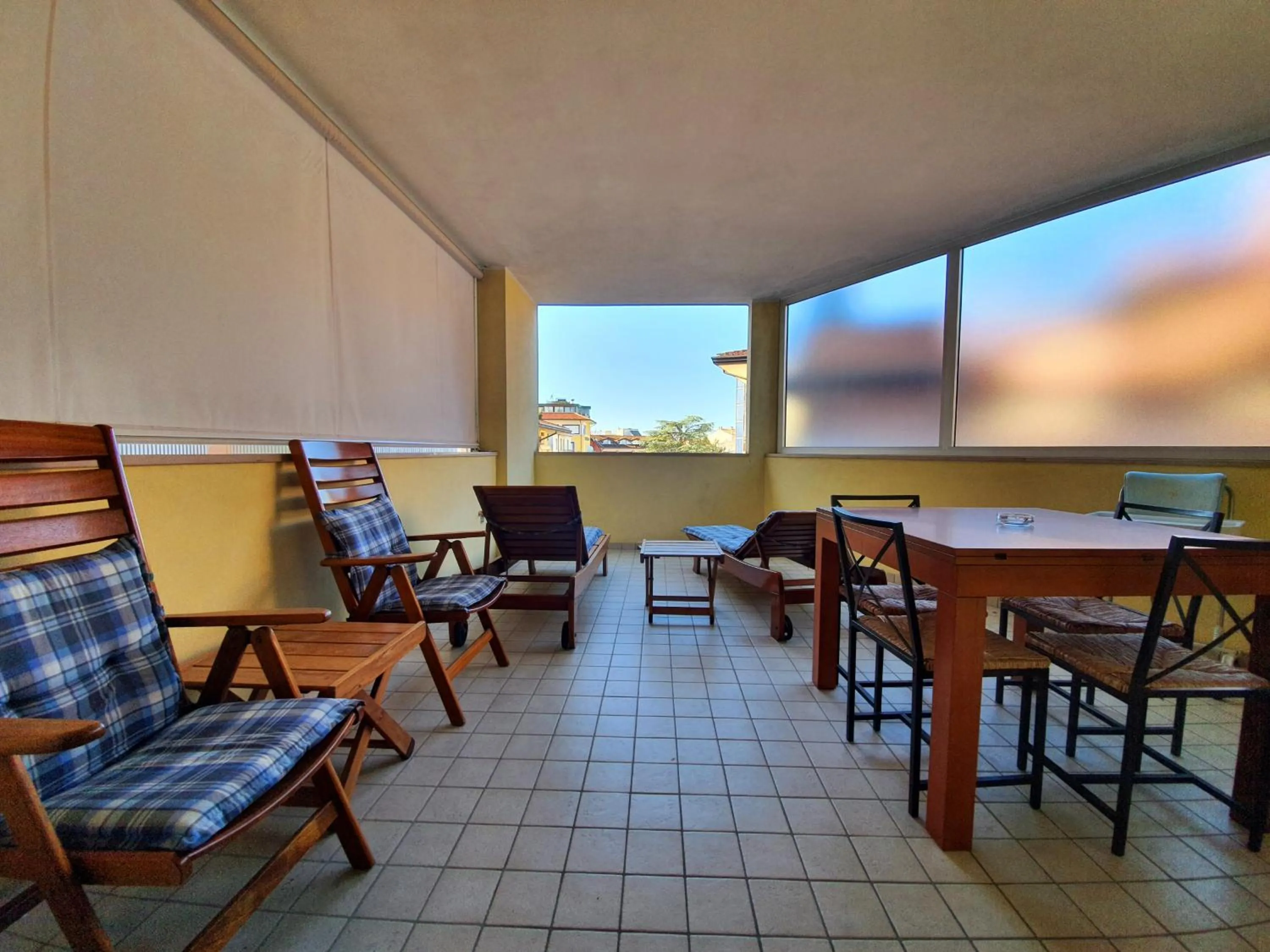 Balcony/Terrace in Residence Hotel Hungaria