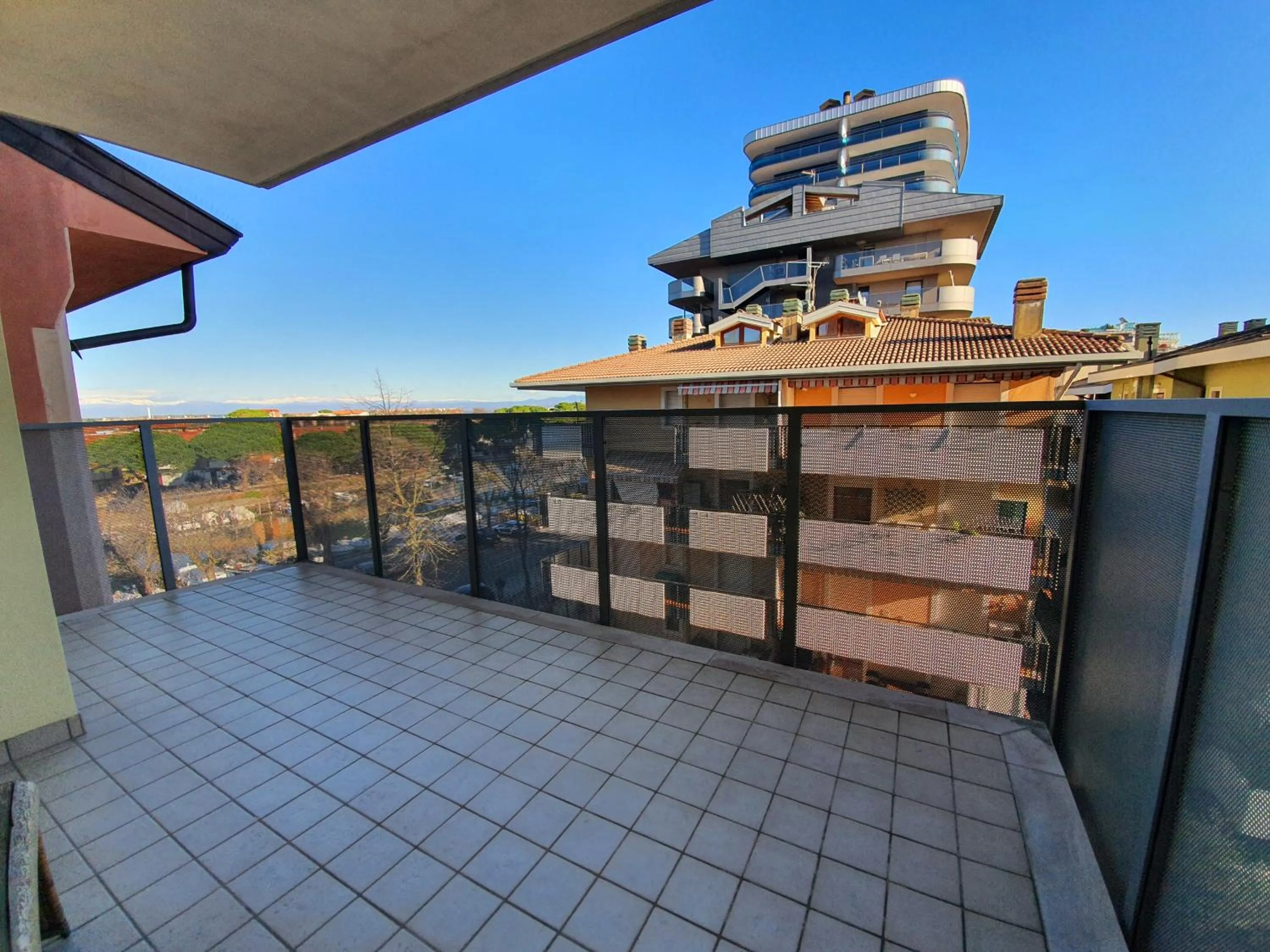 Balcony/Terrace in Residence Hotel Hungaria