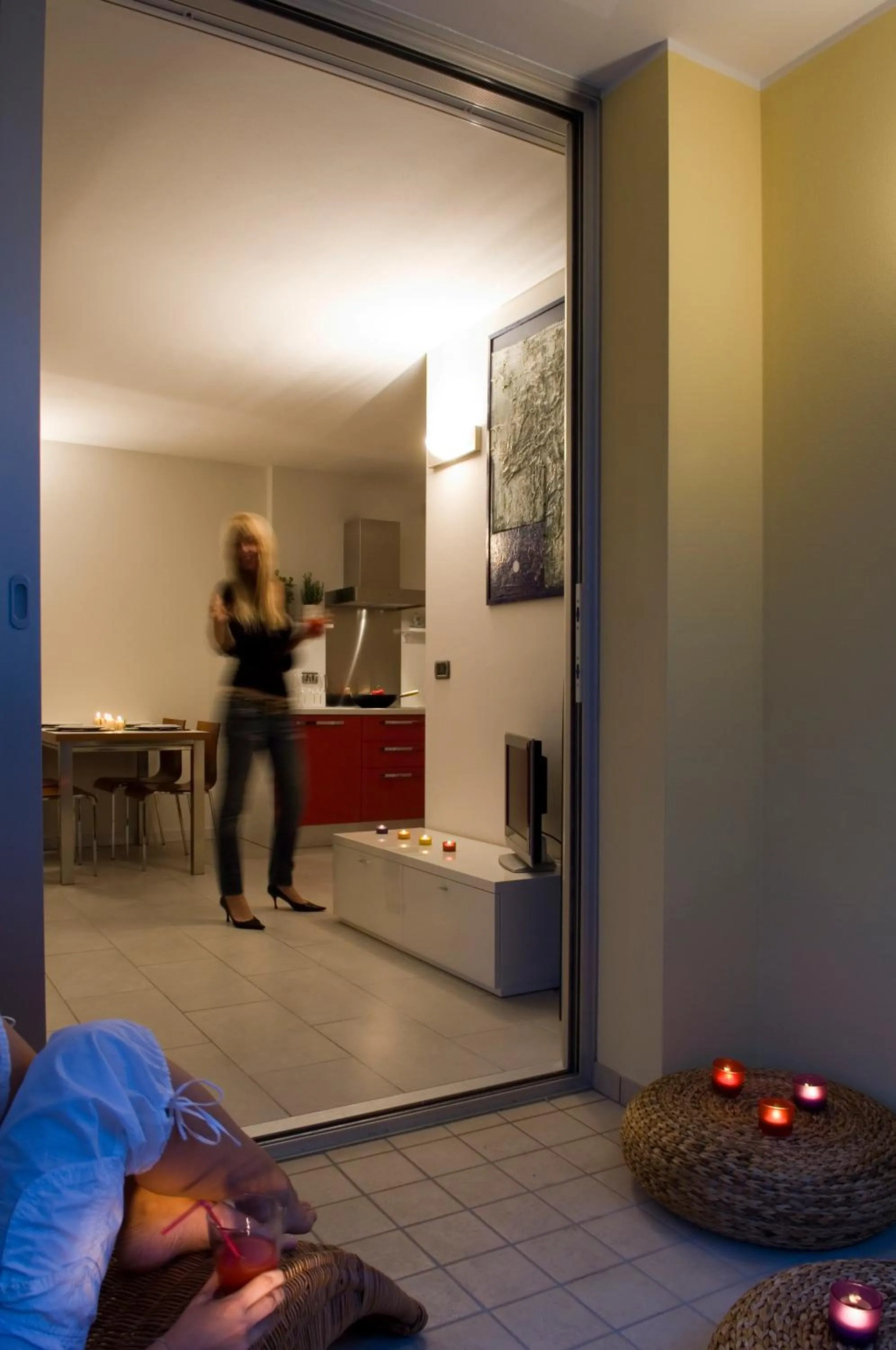 Living room in Residence Hotel Hungaria