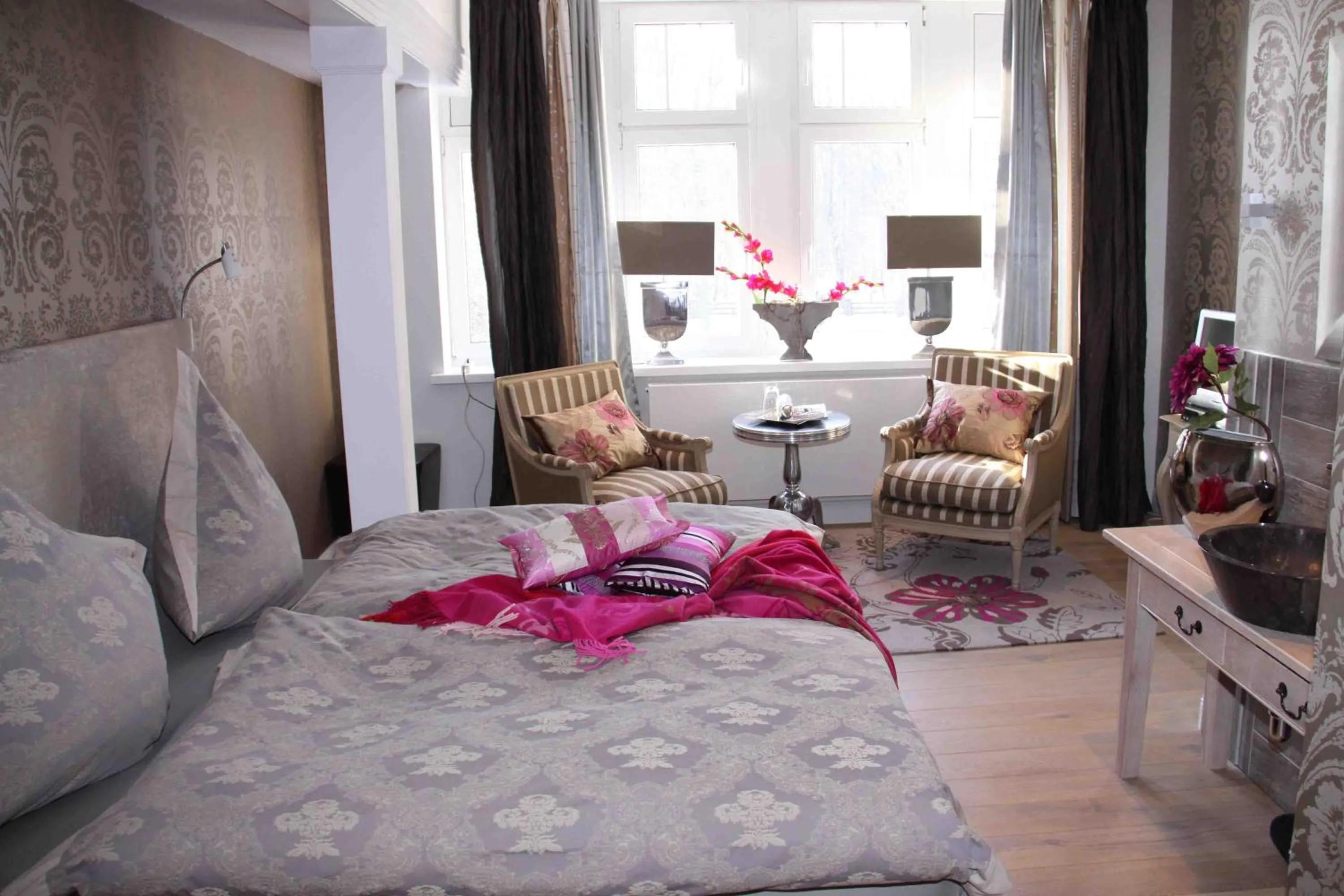 Bedroom, Bed in Hotel Gut Bardenhagen