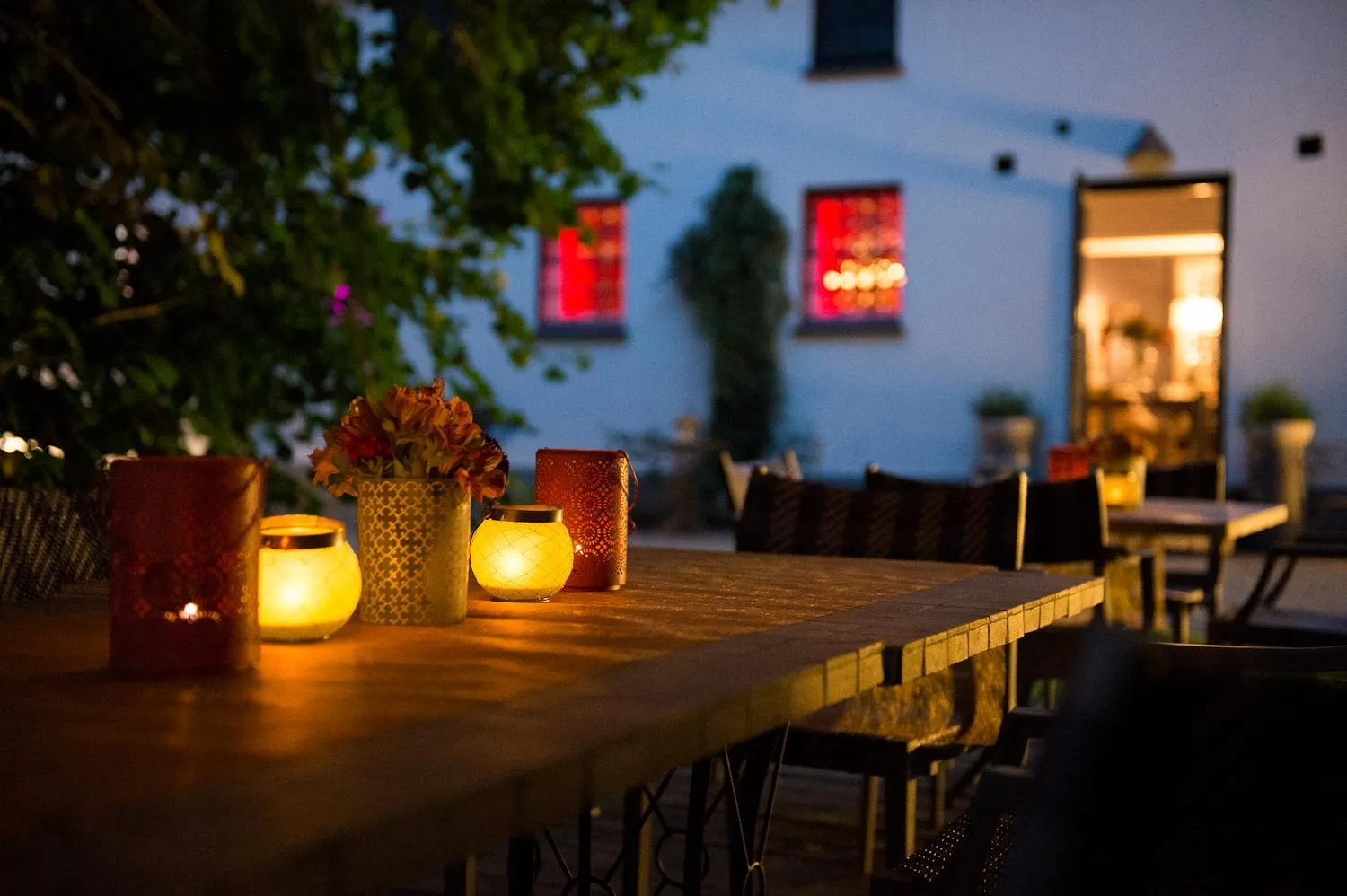 Patio in Hotel Gut Bardenhagen