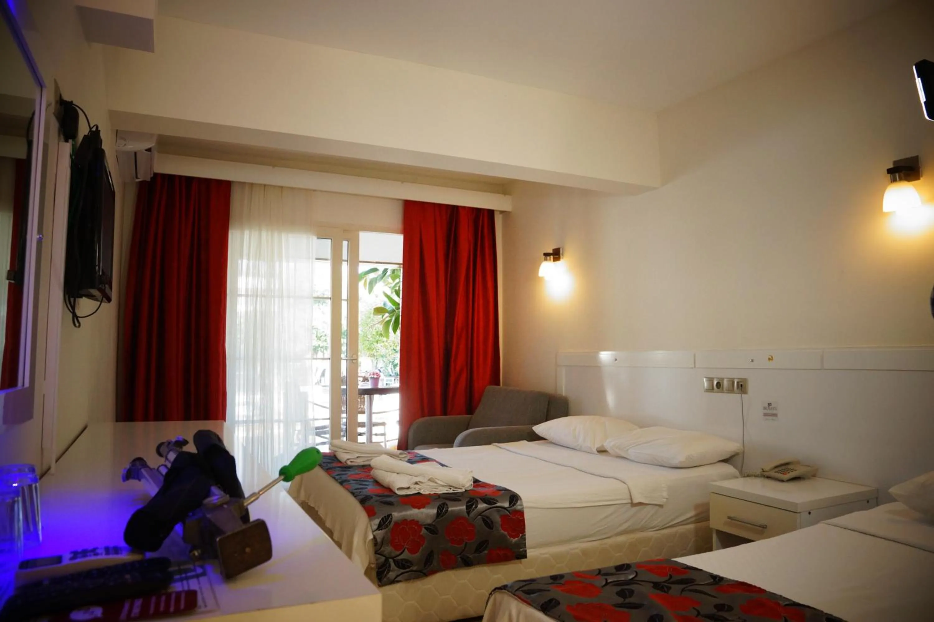 Bed in Delfi Hotel Spa & Wellness Center