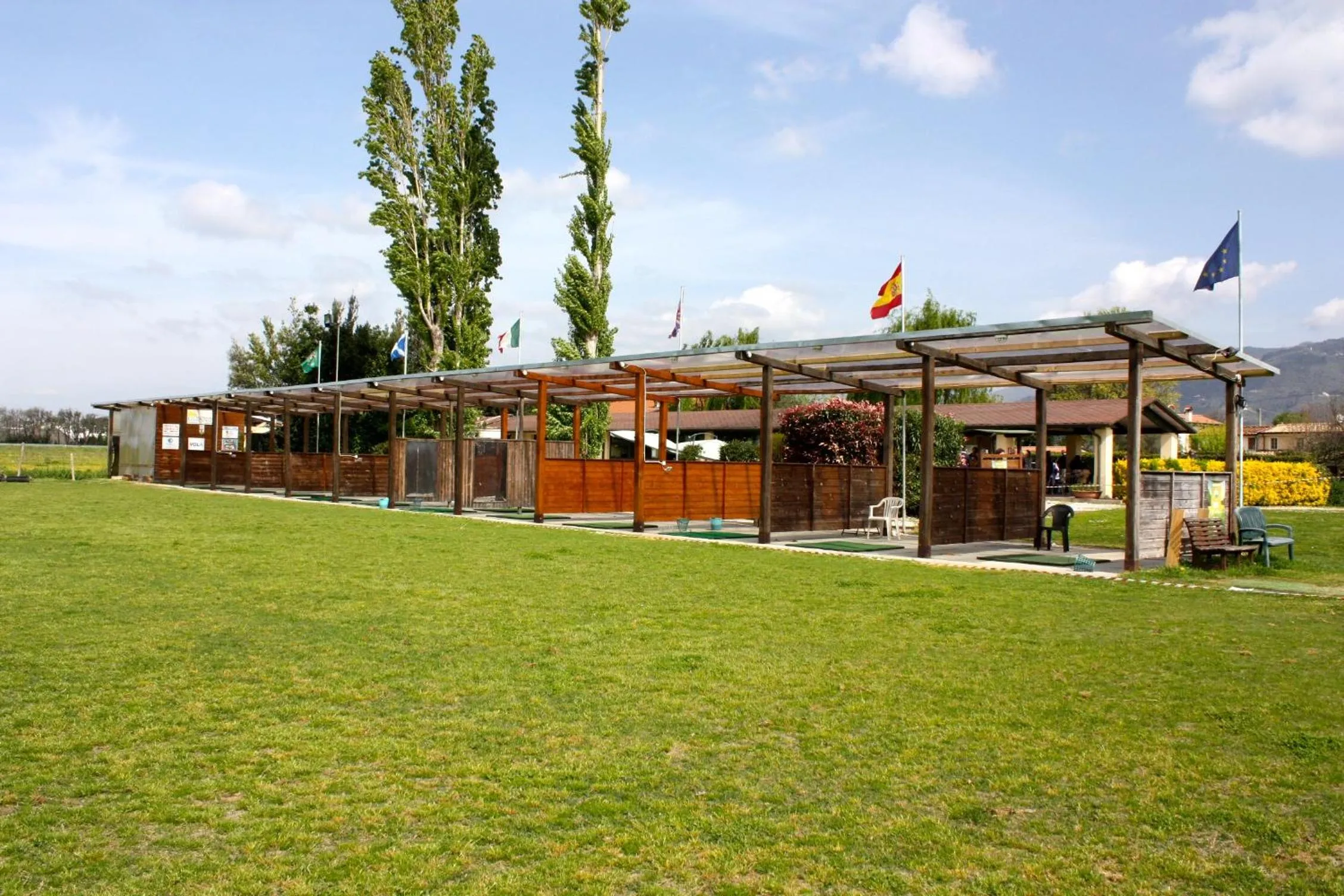 Golfcourse in Albergo Battelli Only Adults