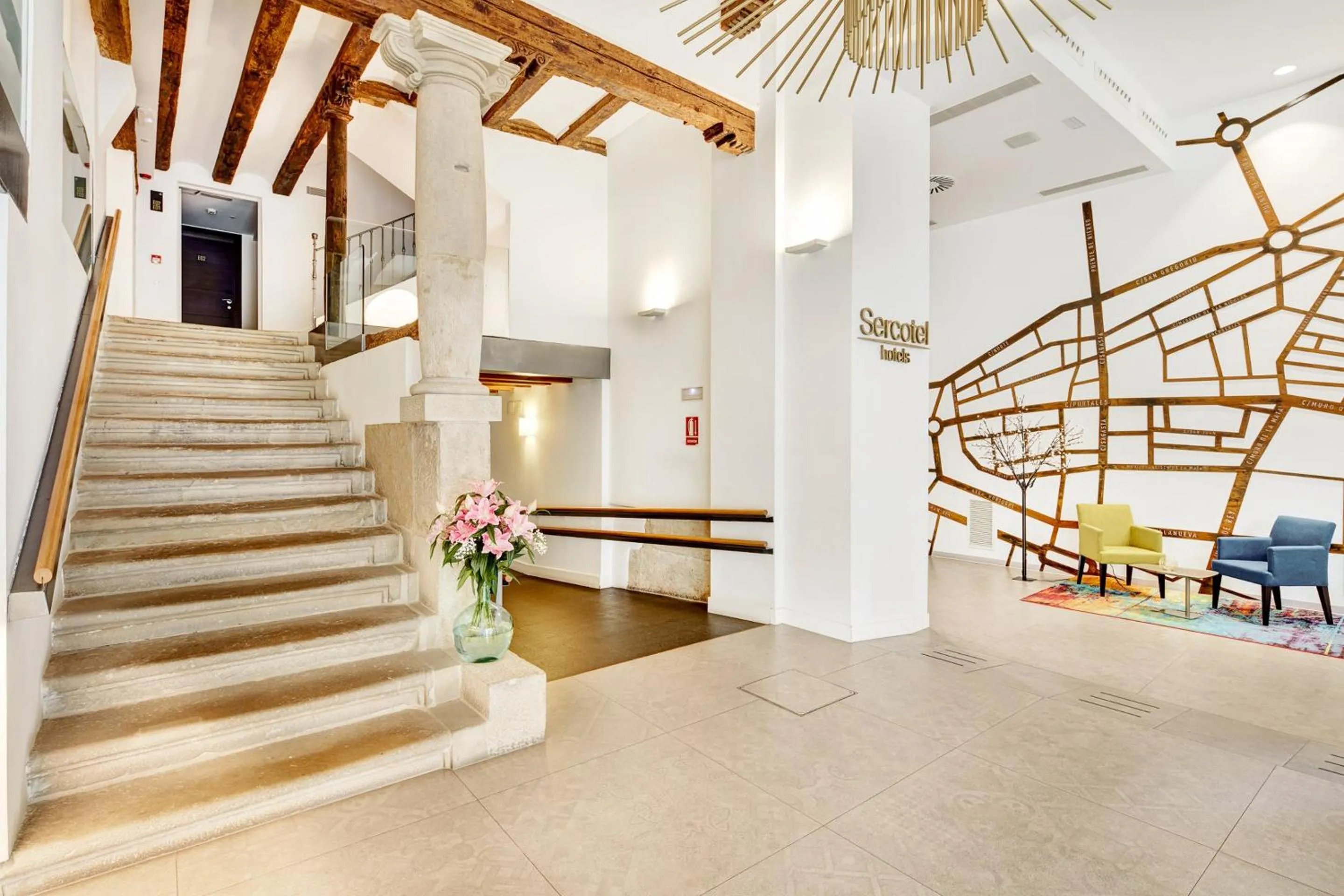 Decorative detail in Sercotel Calle Mayor