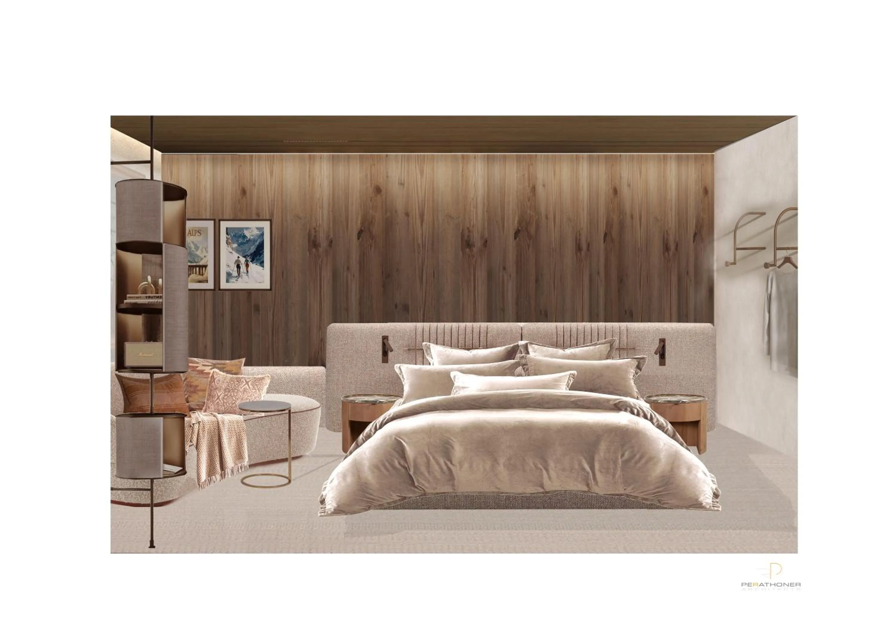 Bed in Boutique Hotel Nives - Luxury & Design in the Dolomites