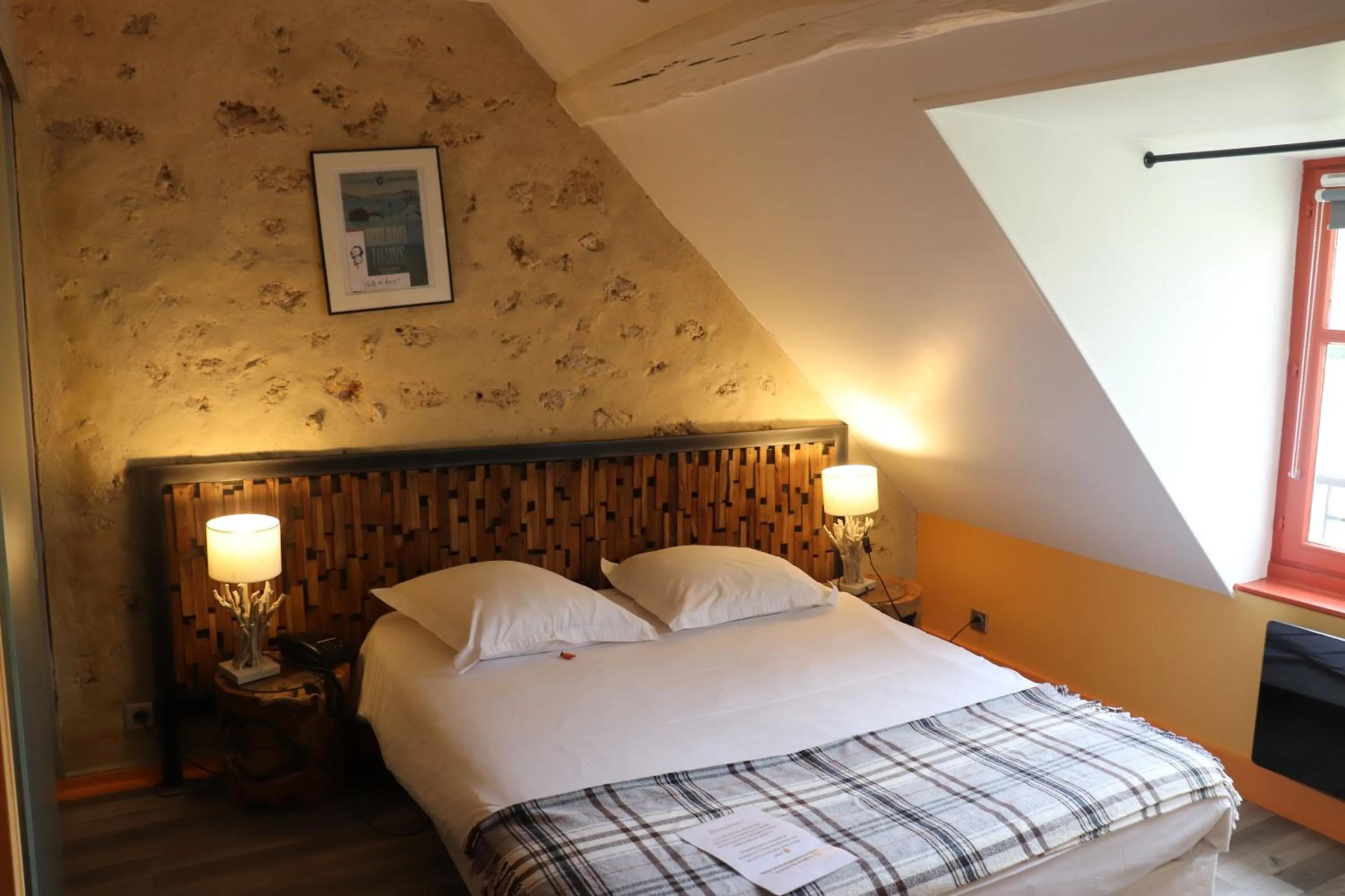 Bed in Auberge du Manet