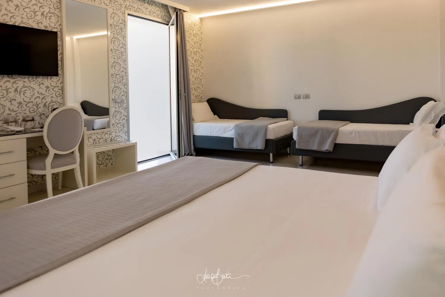 Bed in Hotel Due Mari & SPA