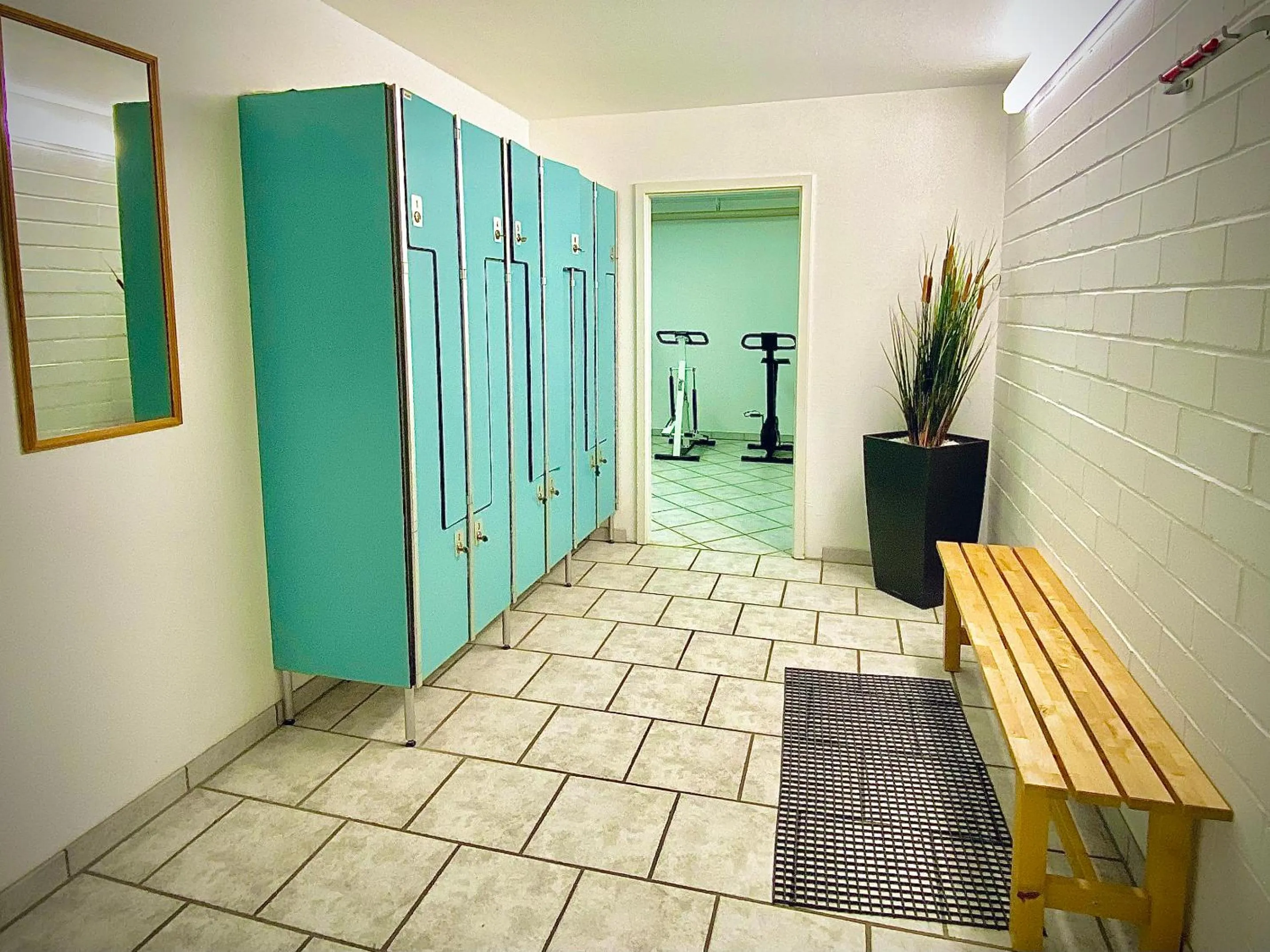 Fitness centre/facilities in Meister BÄR HOTEL Wettiner Hof