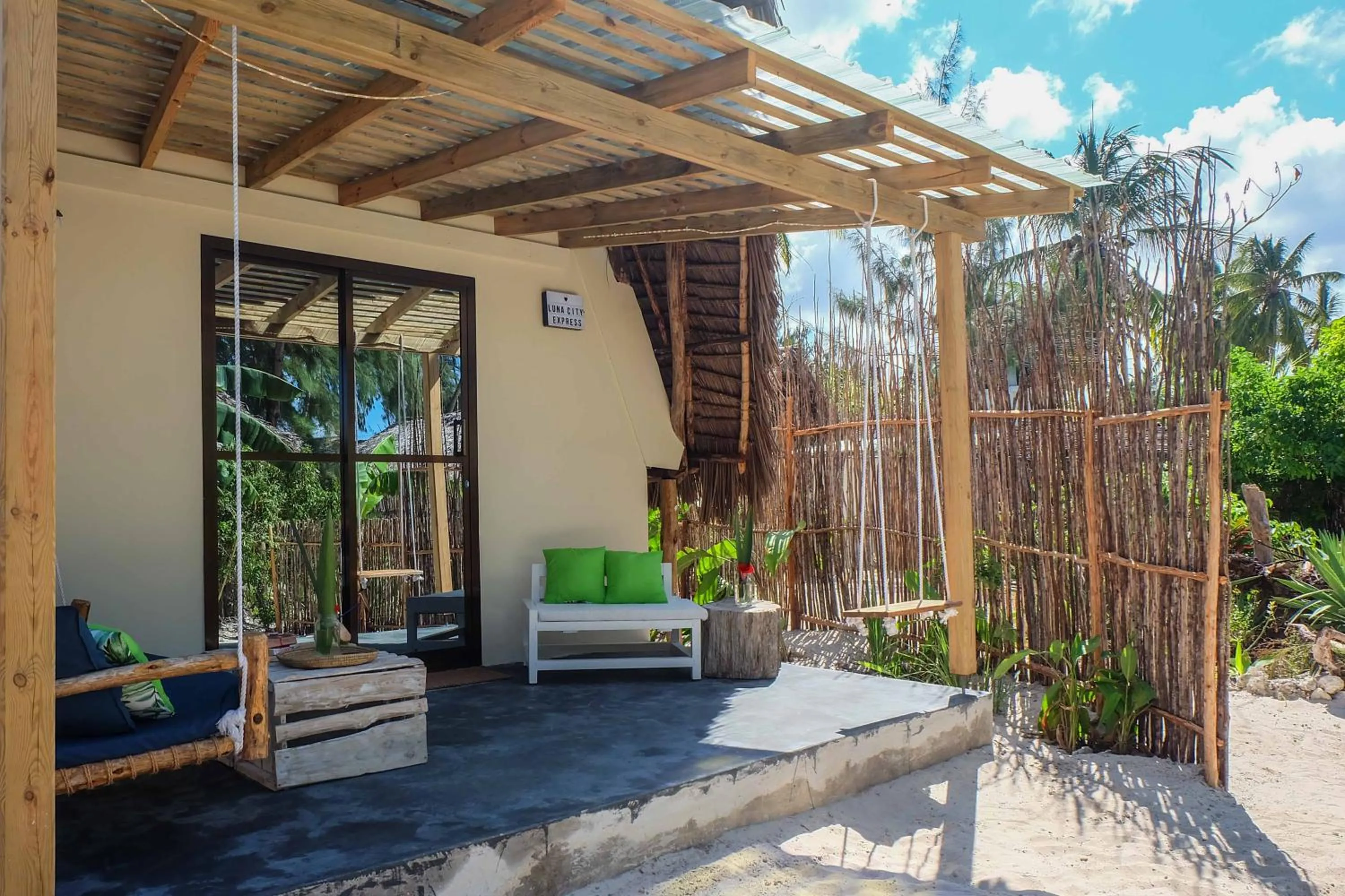 Patio in B4 Beach Club