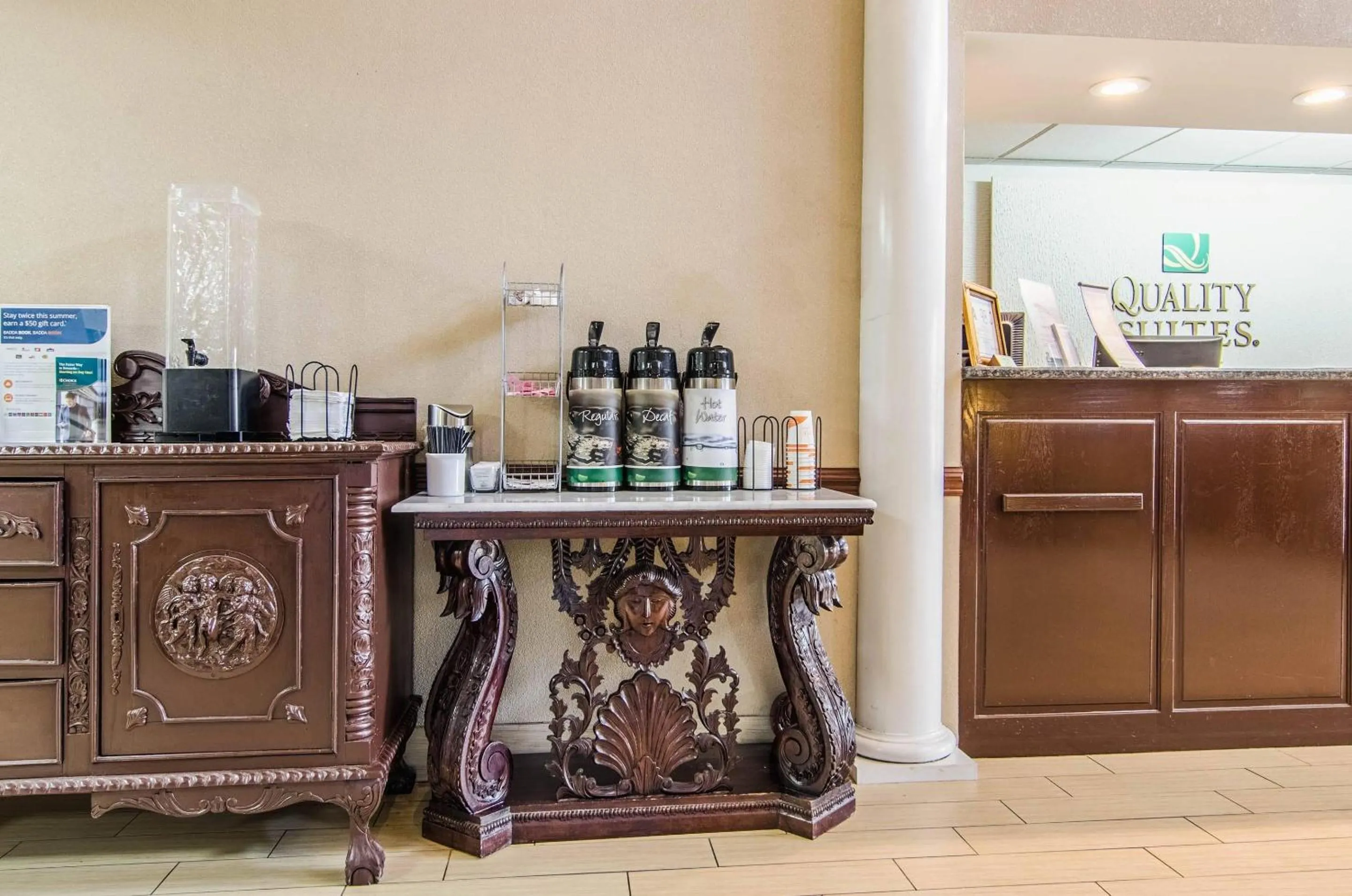 Breakfast in Quality Suites Graham - Burlington South