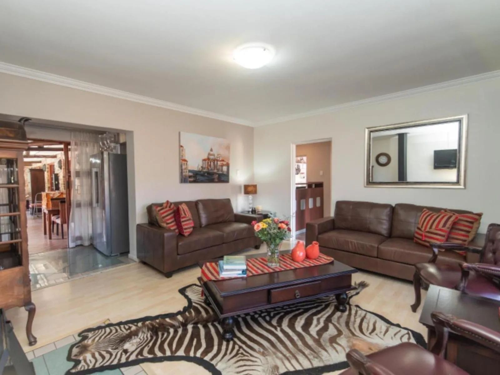 Living room in Amani Guest Lodge