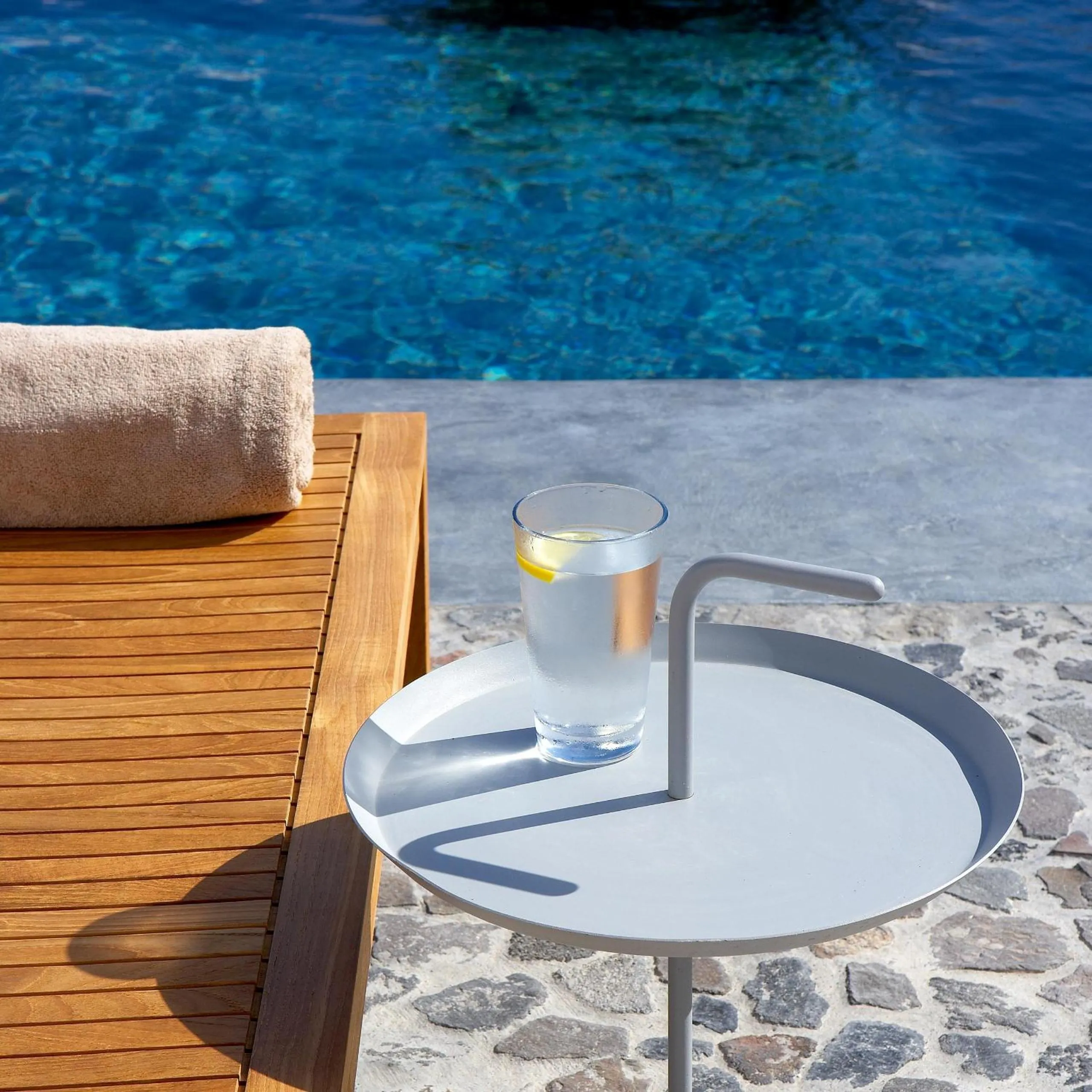 Swimming pool in Villa Fabrica Santorini