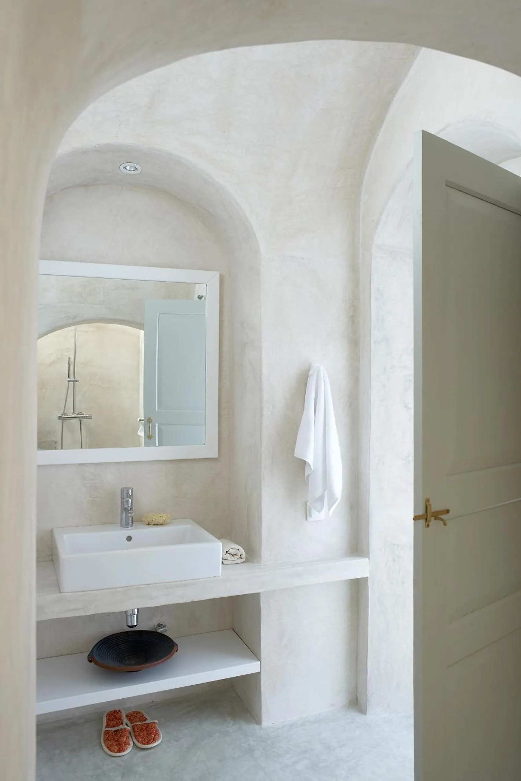 Bathroom in Villa Fabrica Santorini