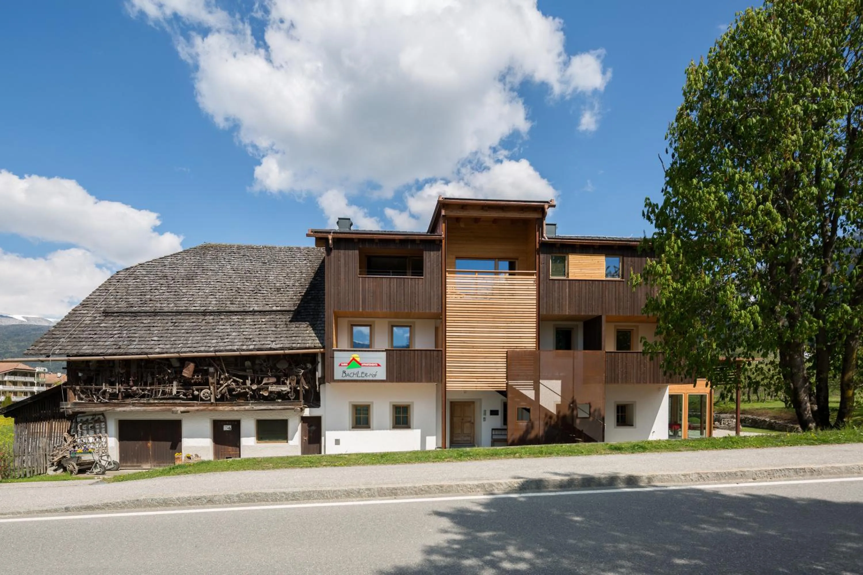 Facade/entrance in Garni Bachlerhof