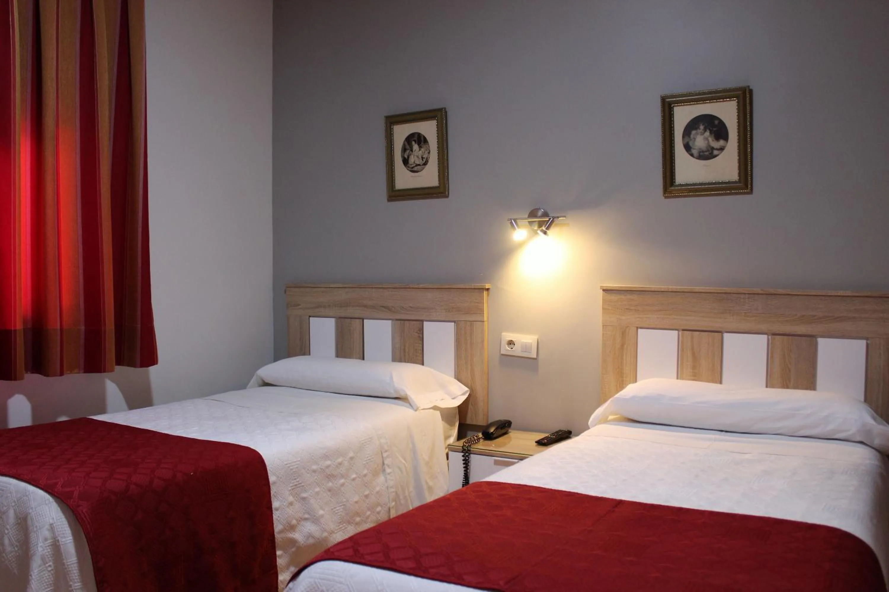 Bed in Hostal Madrid