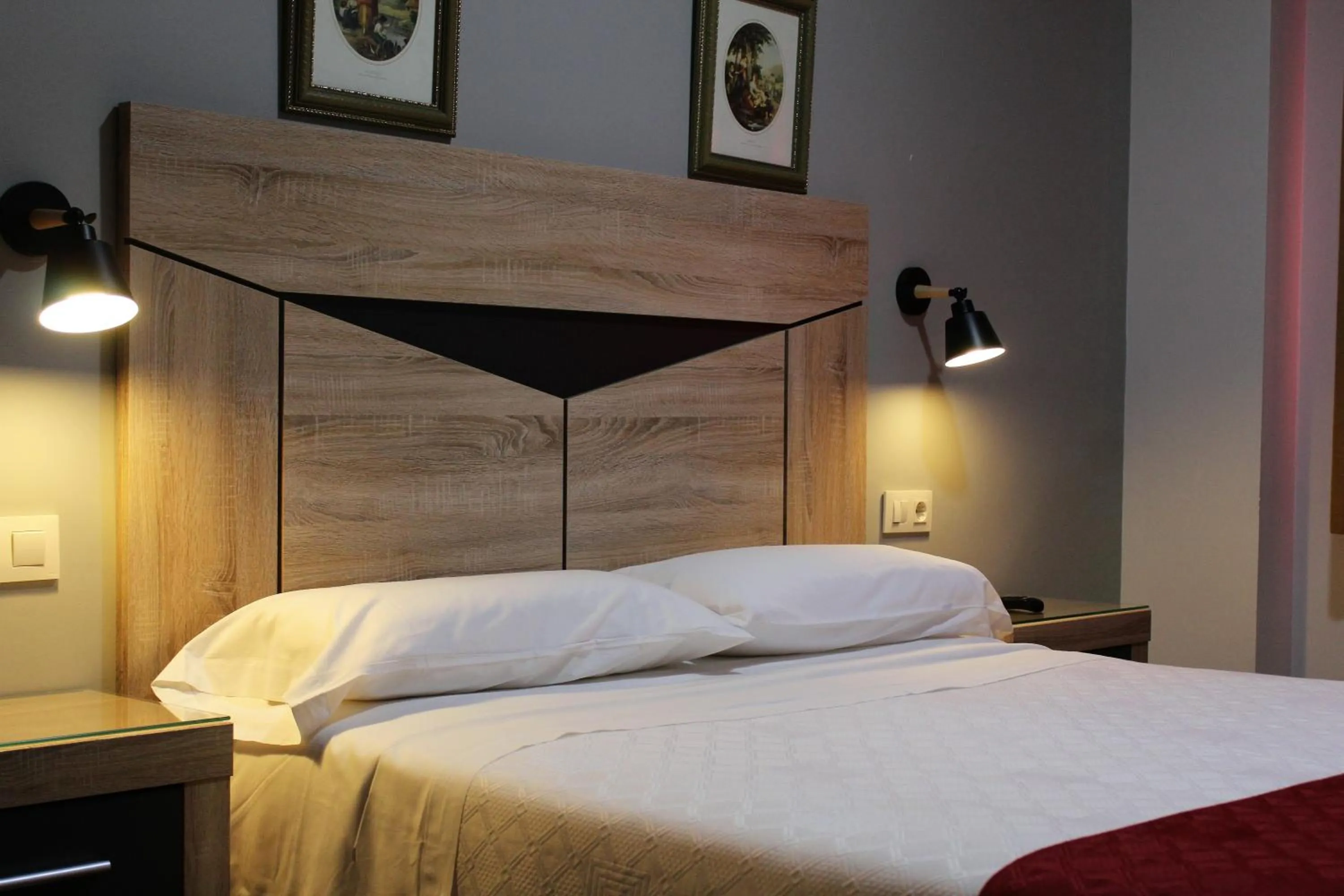 Bed in Hostal Madrid