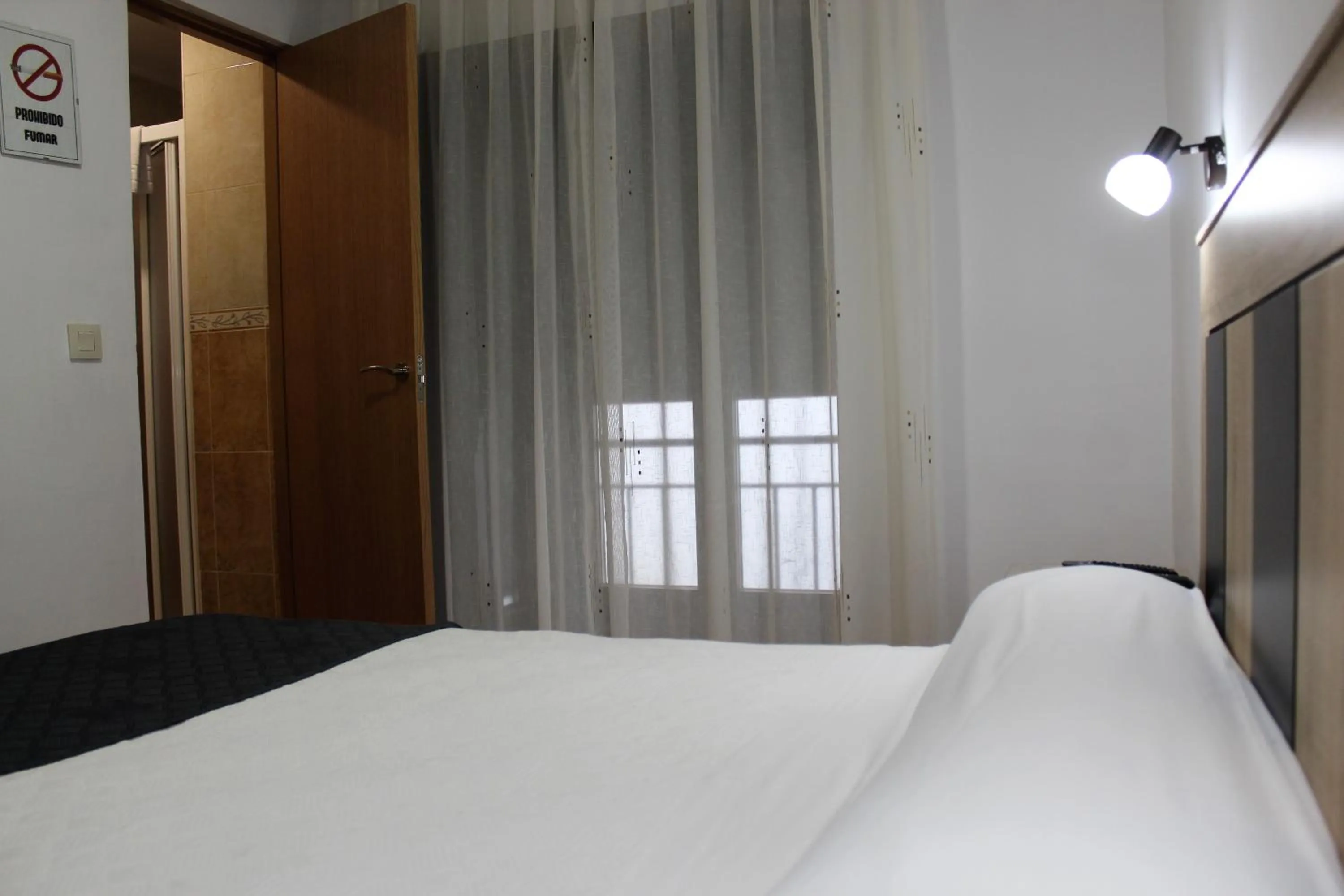 Bed in Hostal Madrid