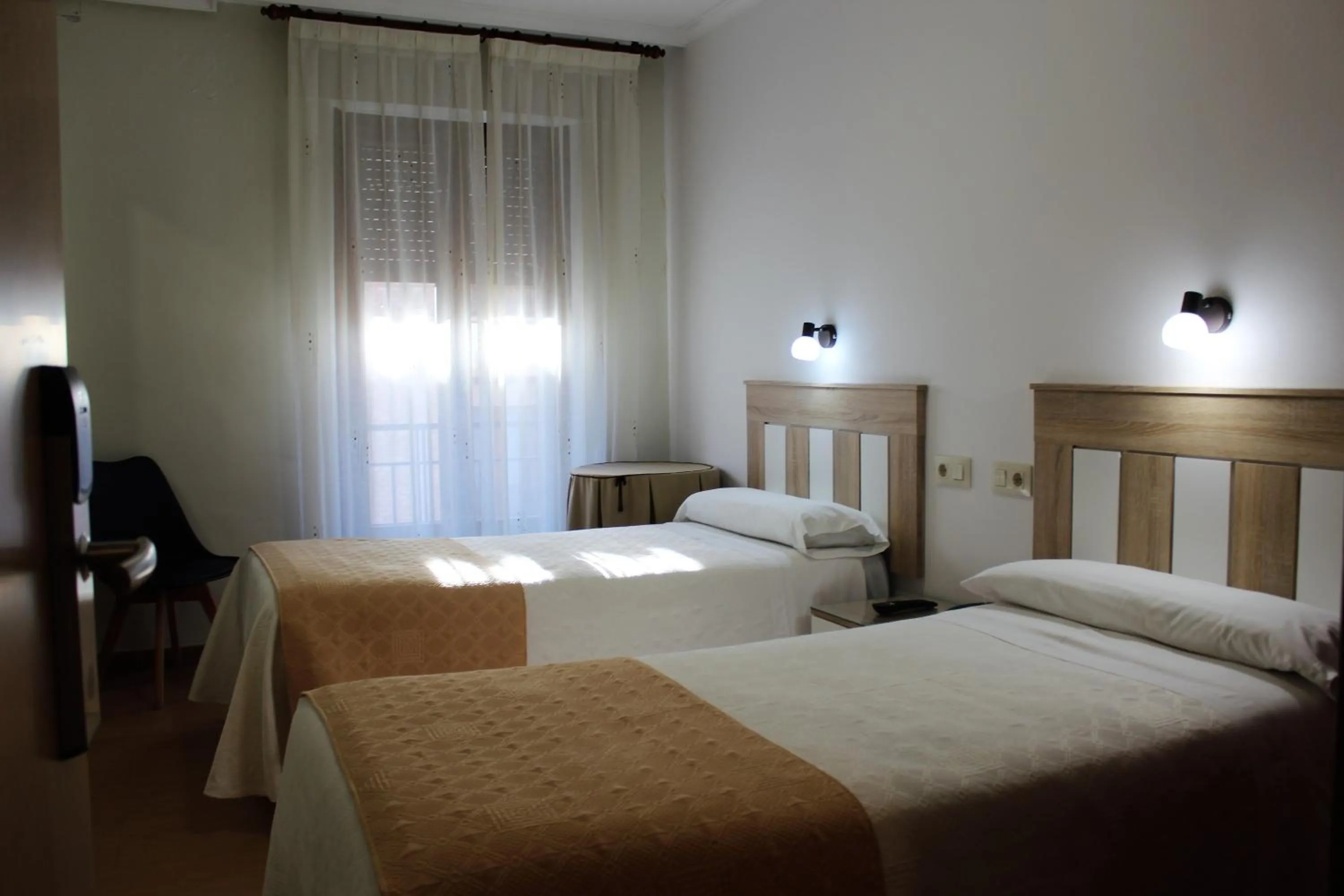 Bed in Hostal Madrid