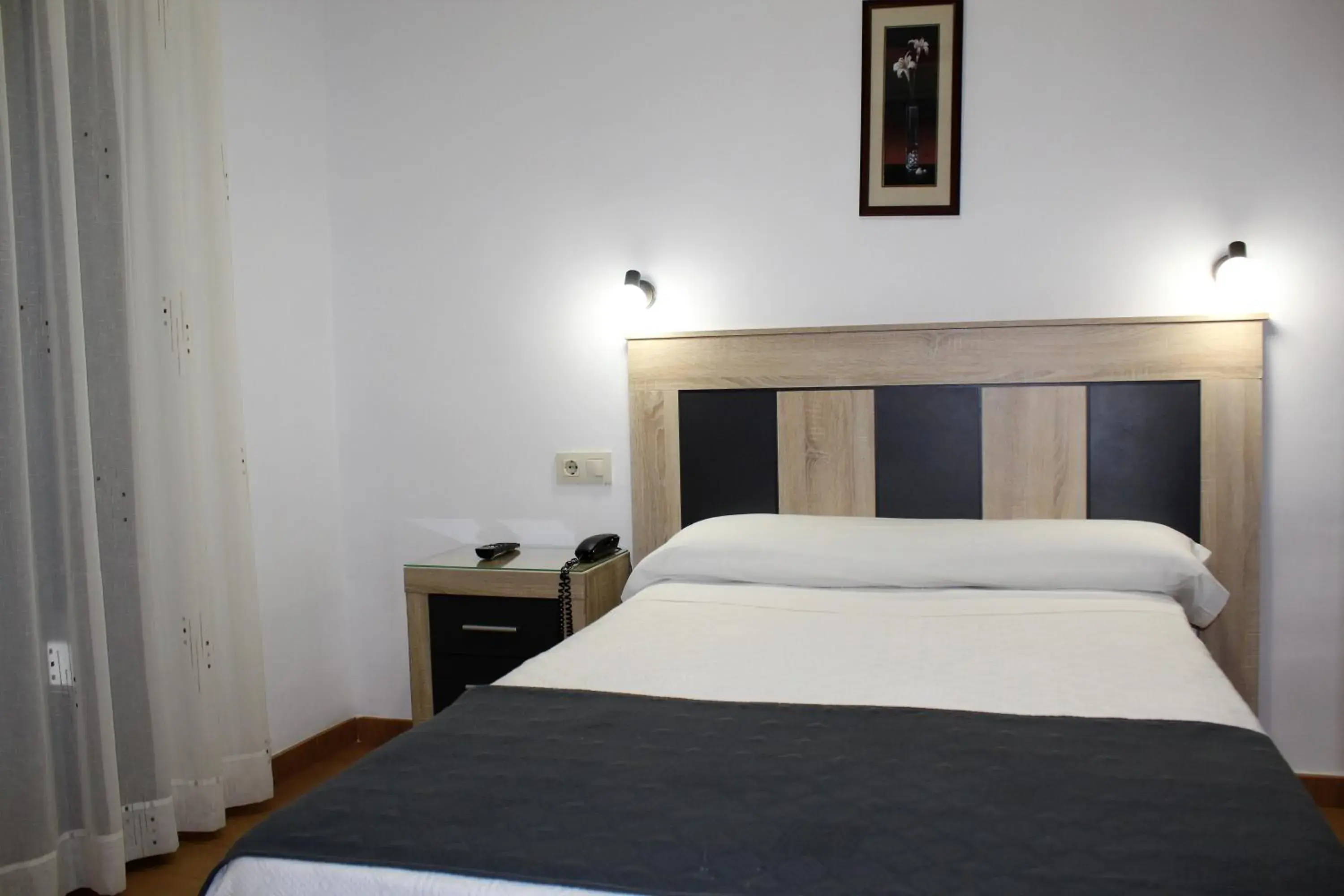 Single Room Interior in Hostal Madrid Single Room Interior in Hostal Madrid