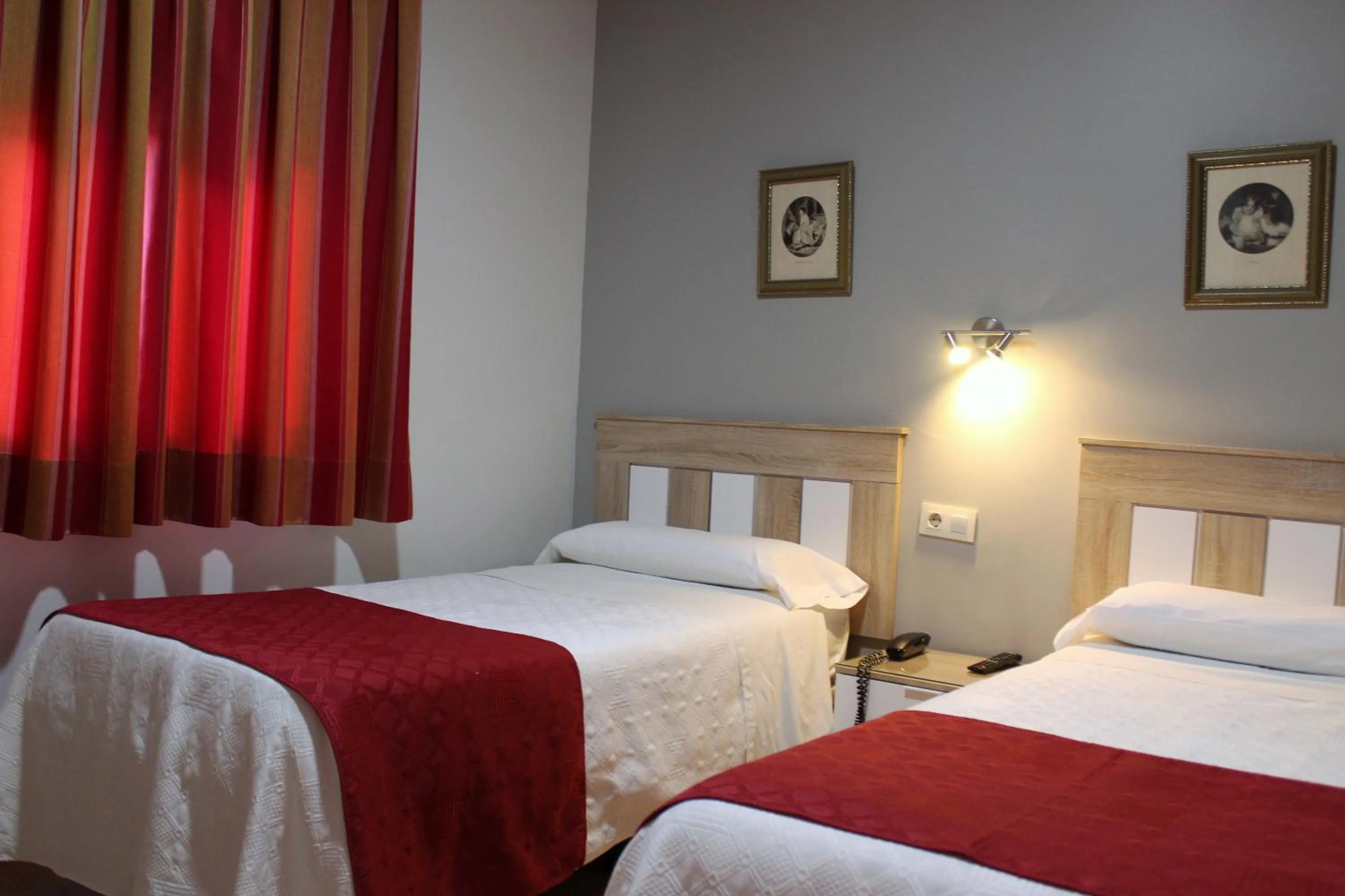 Bed in Hostal Madrid