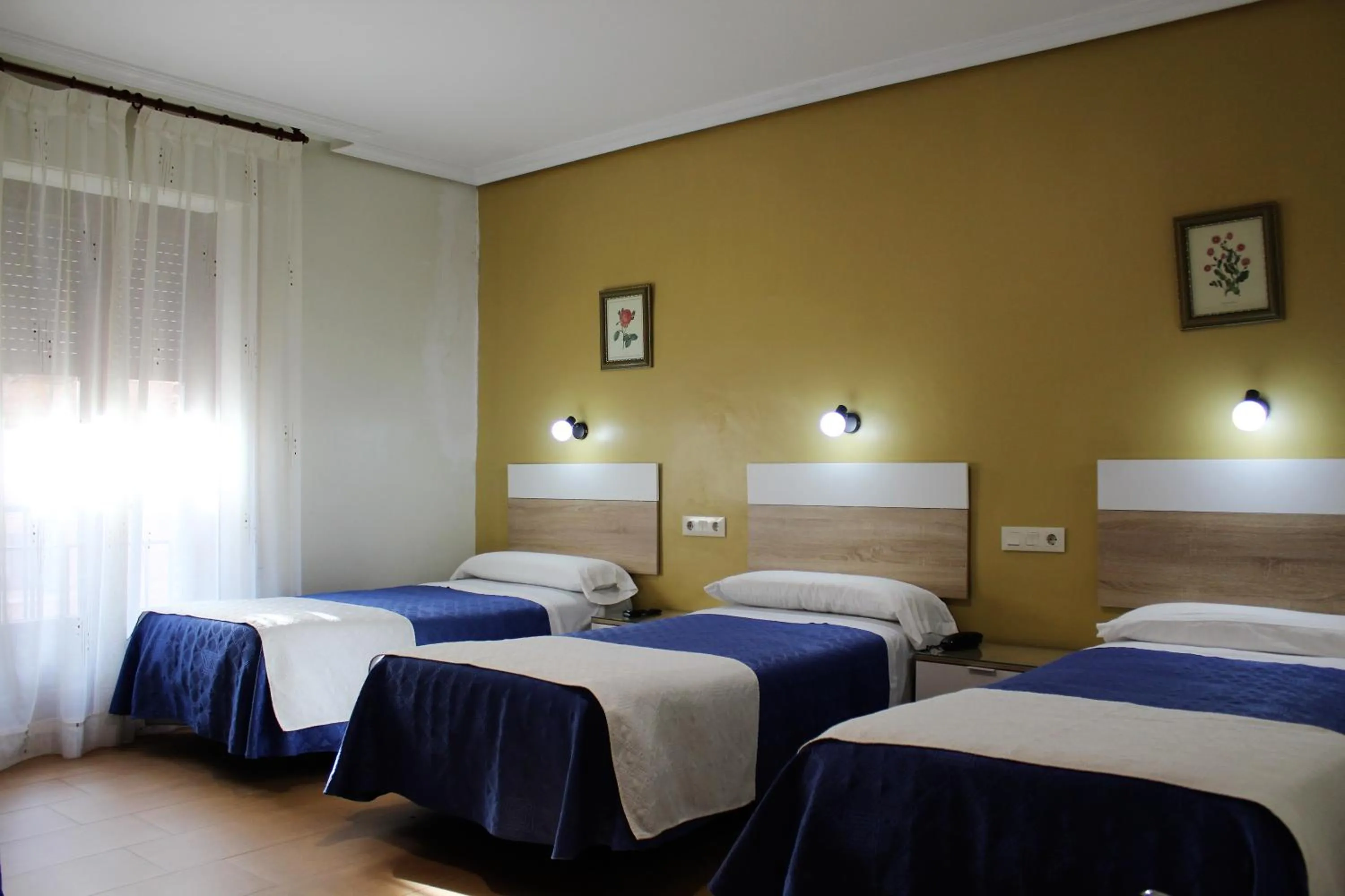 Bed in Hostal Madrid