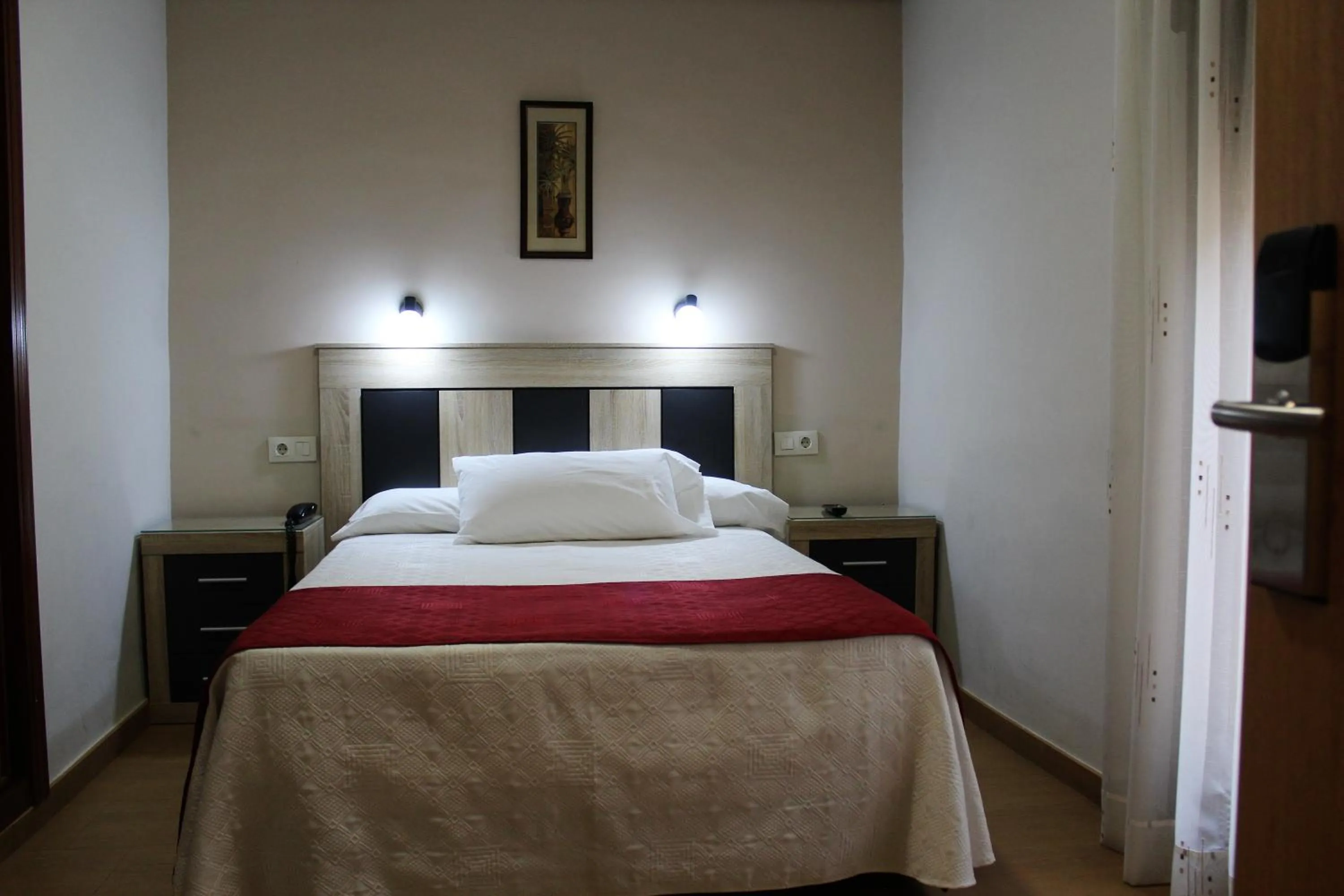 Bed in Hostal Madrid