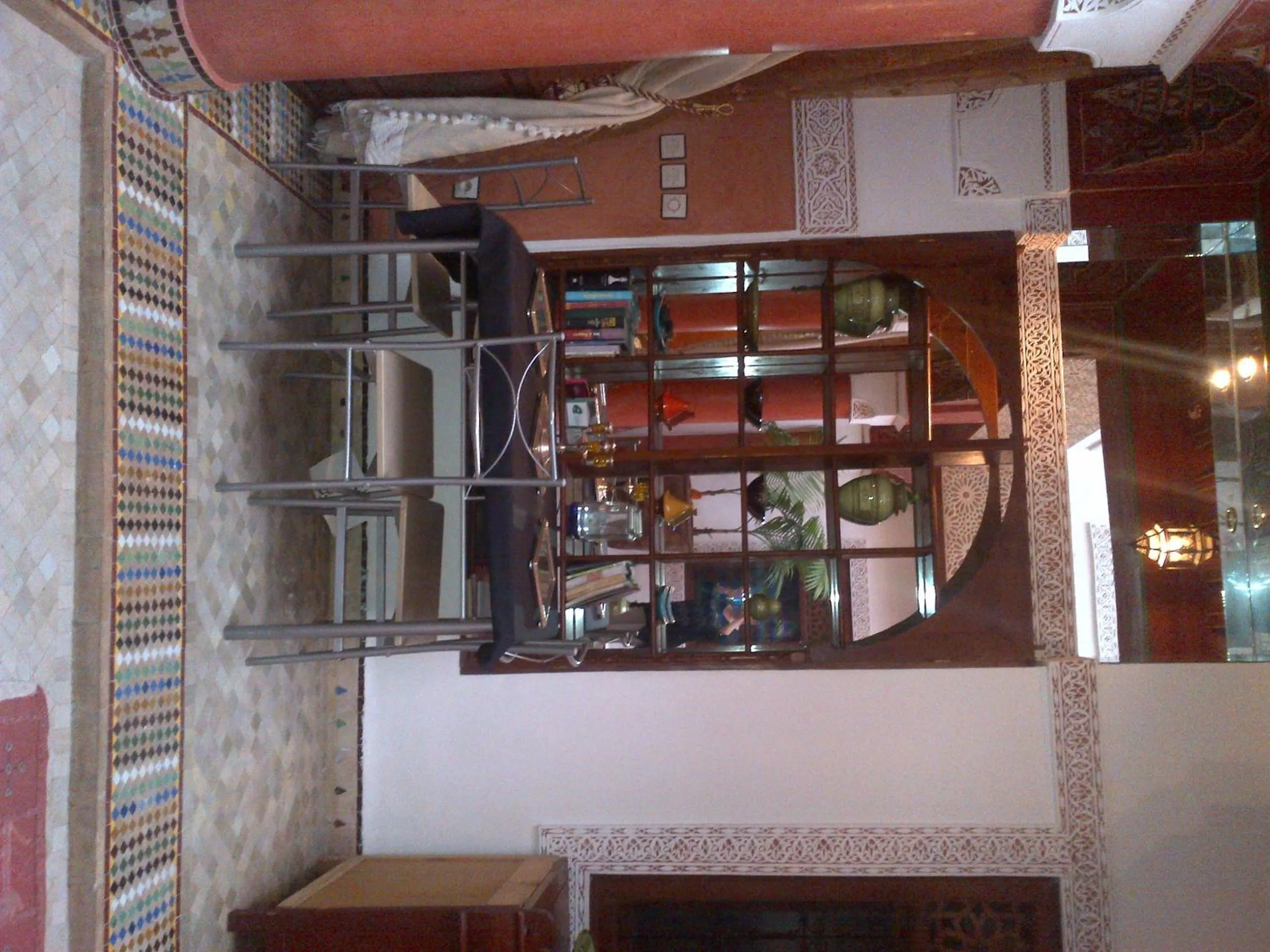 Decorative detail in Riad Lila