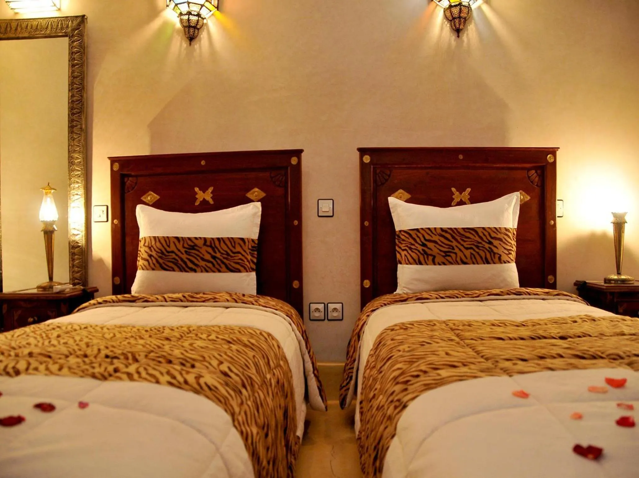 Bedroom, Bed in Riad Lila