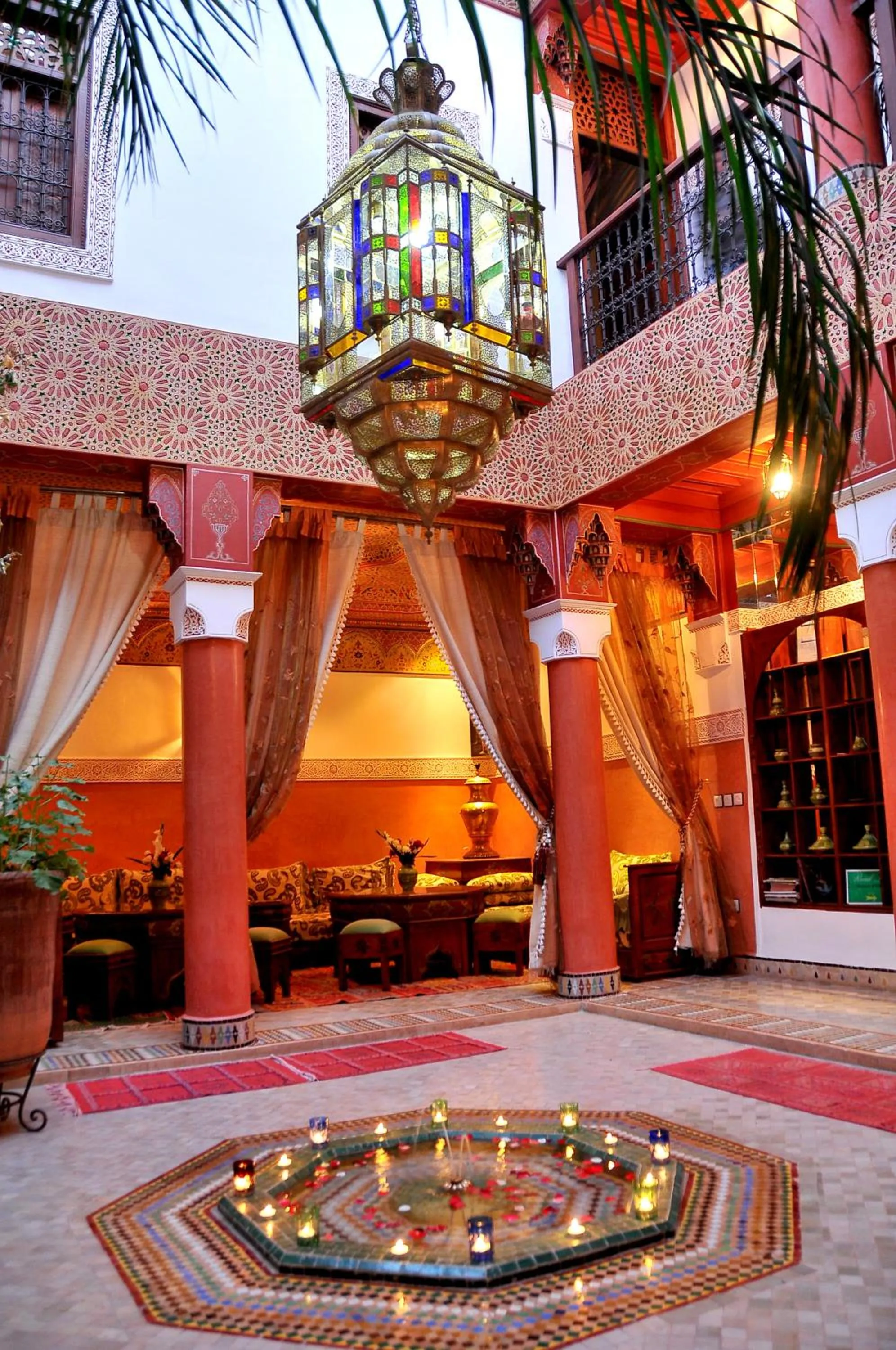 Lobby or reception in Riad Lila