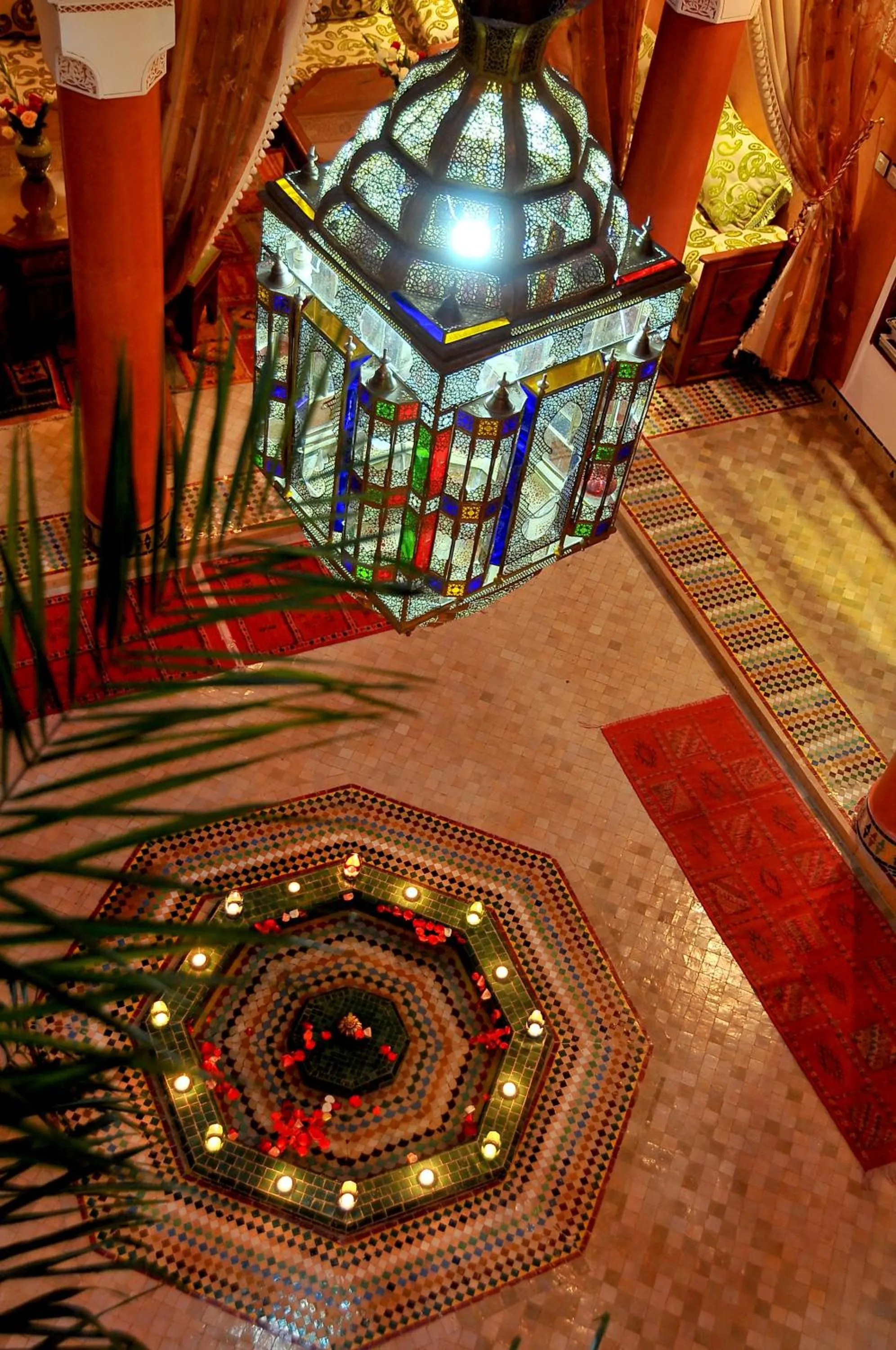 Lobby or reception in Riad Lila