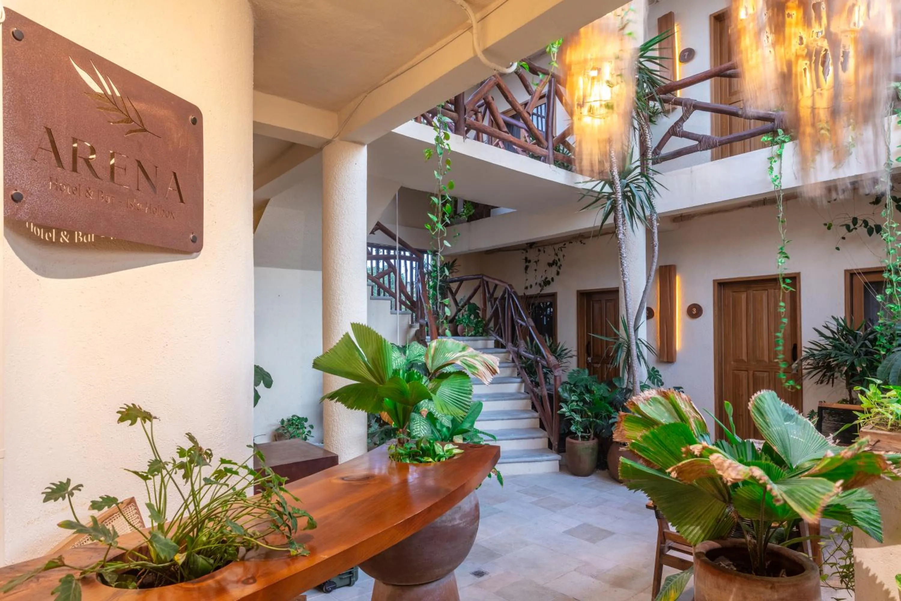 Patio in Hotel Arena