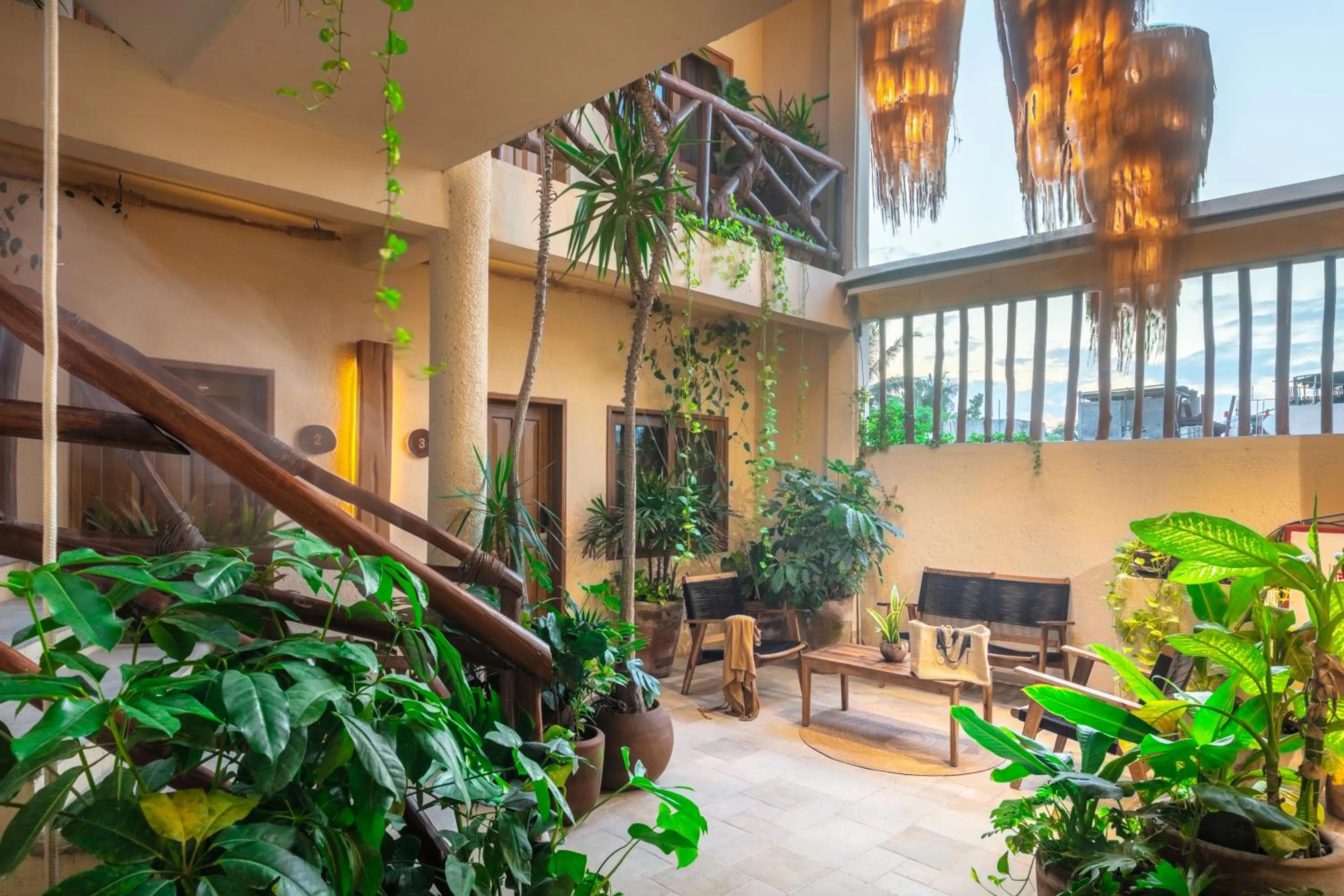 Patio in Hotel Arena