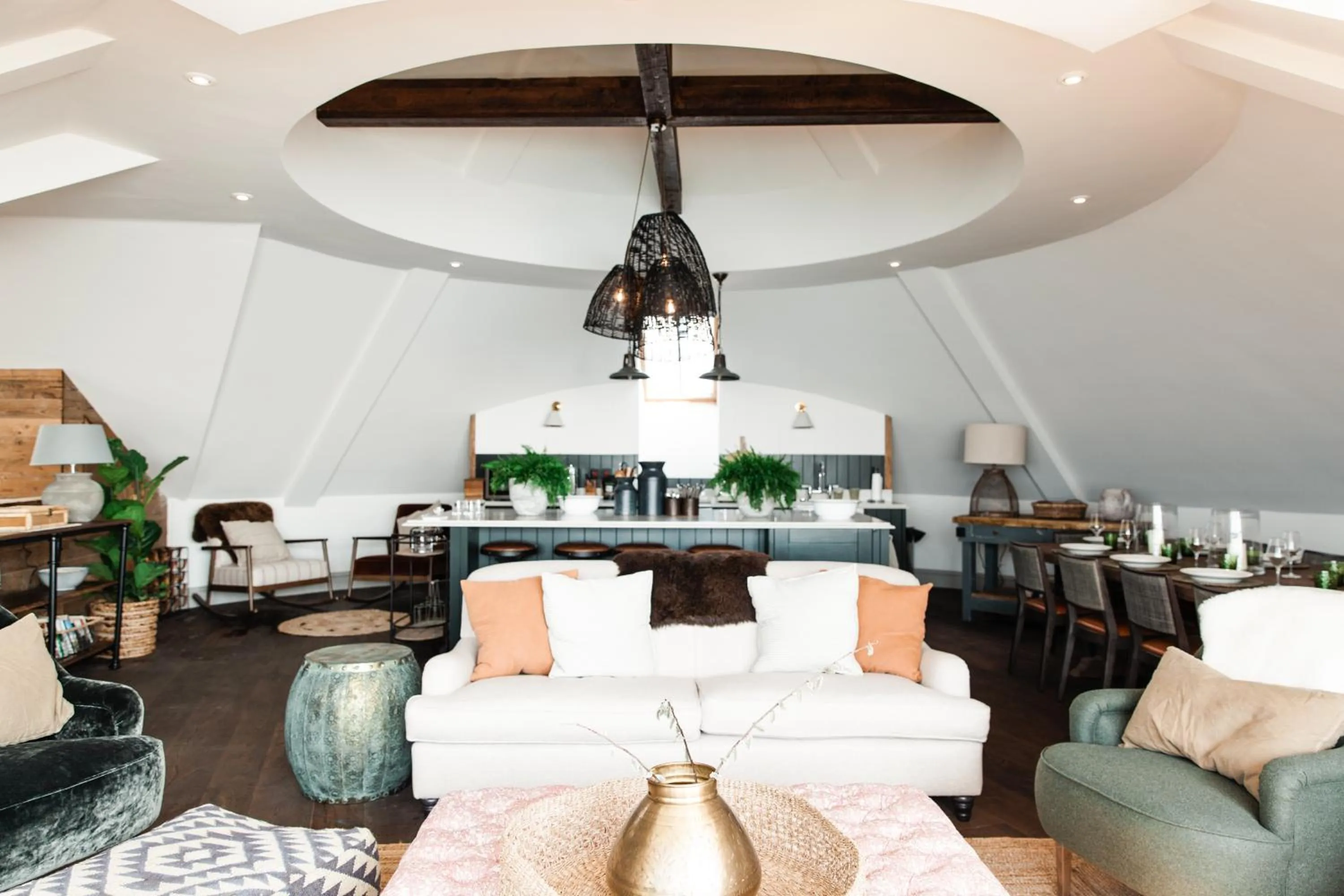 Living room in Gara Rock