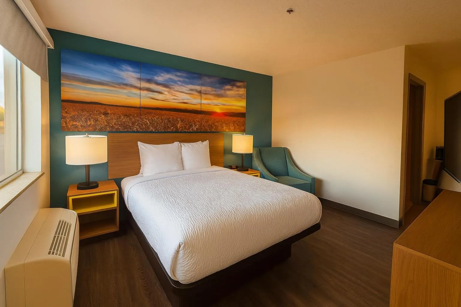 Bed in Days Inn by Wyndham Rock Springs