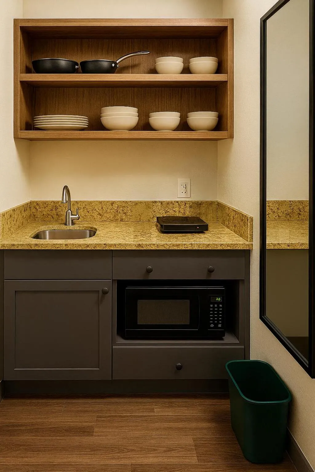 Kitchen or kitchenette in Days Inn by Wyndham Rock Springs