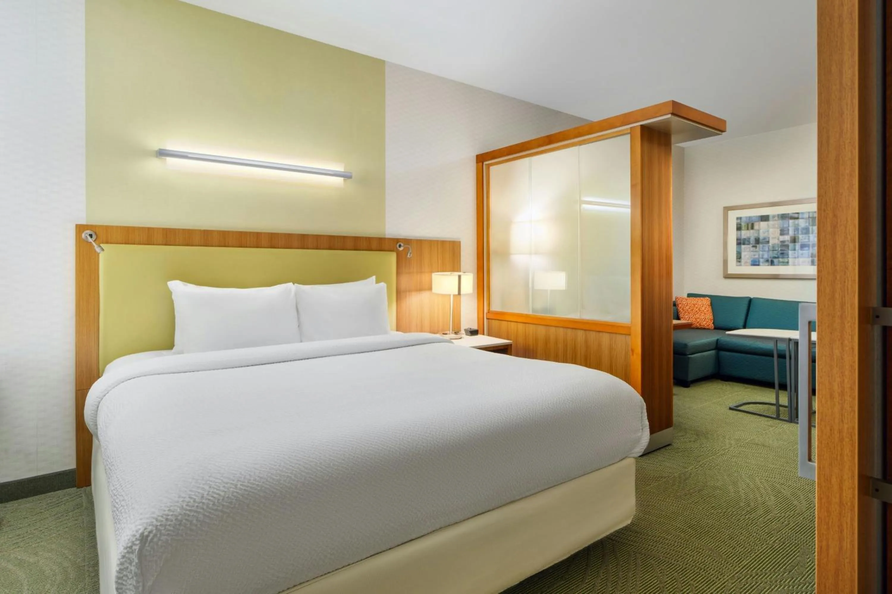 Photo of the whole room, Bed in SpringHill Suites by Marriott Scranton Montage Mountain