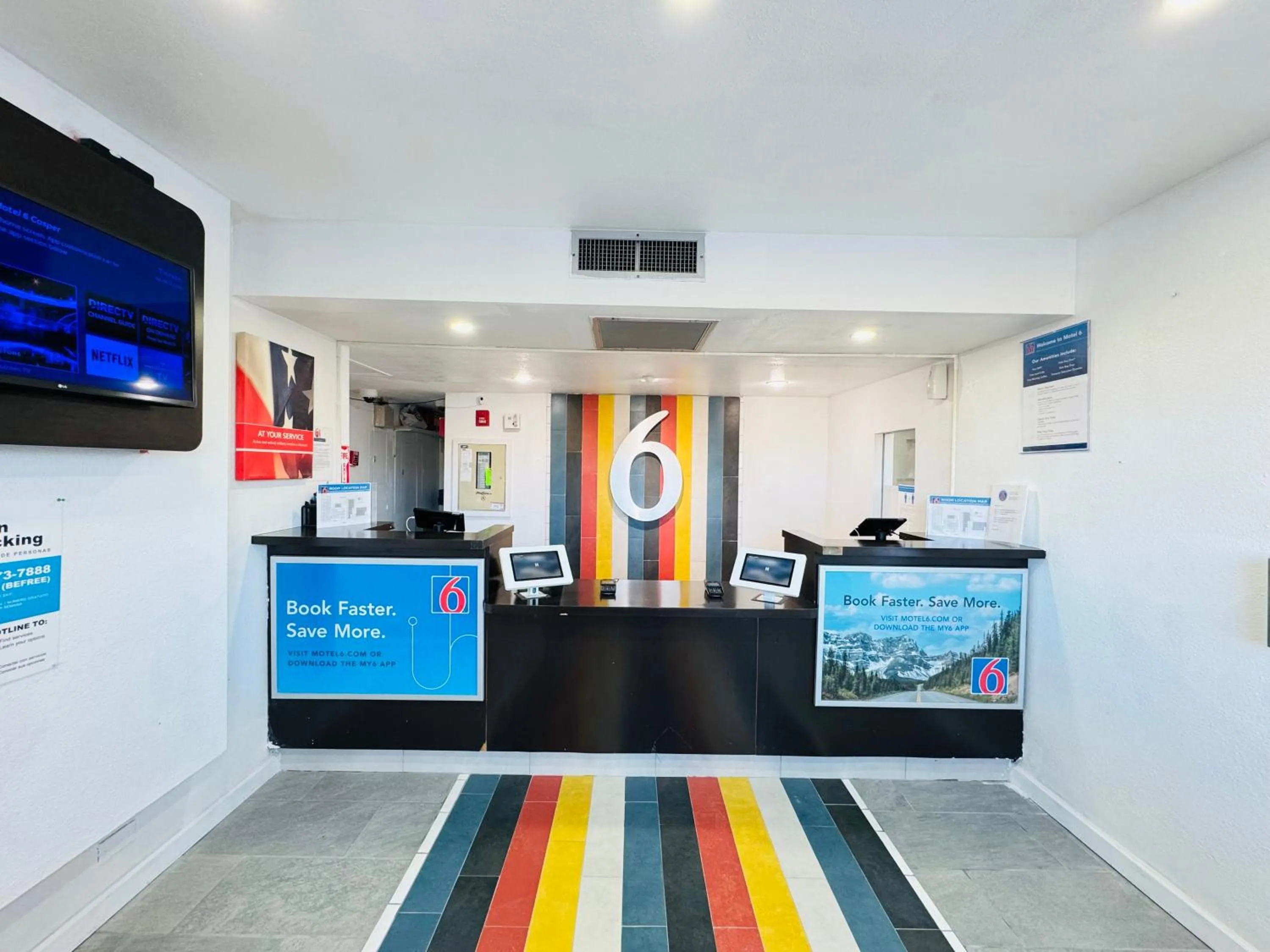 Lobby or reception in Motel 6-Casper, WY