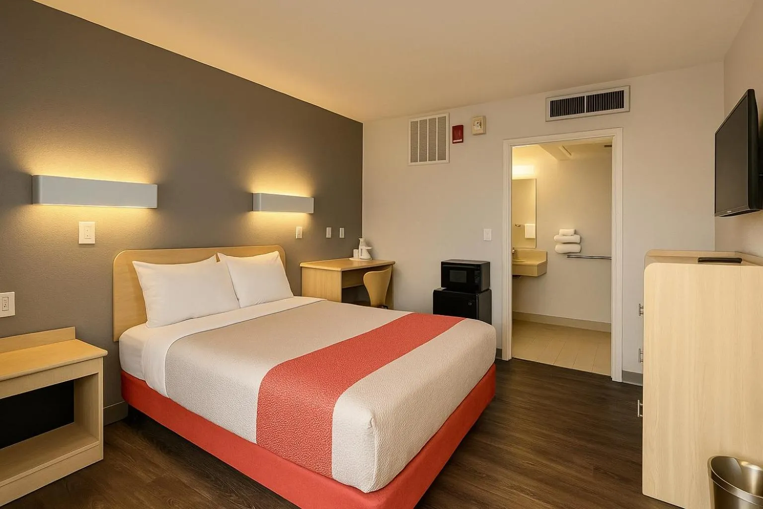 Bedroom, Bed in Motel 6-Casper, WY