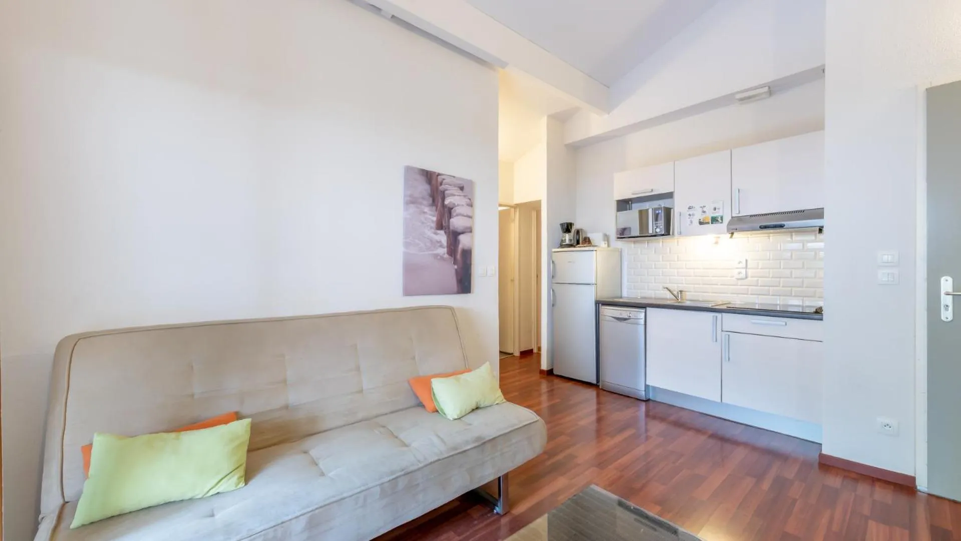 Kitchen or kitchenette in Vacancéole - Les Rives du Lac