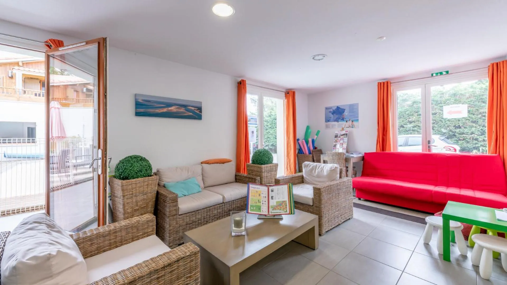 Lobby or reception in Vacancéole - Les Rives du Lac