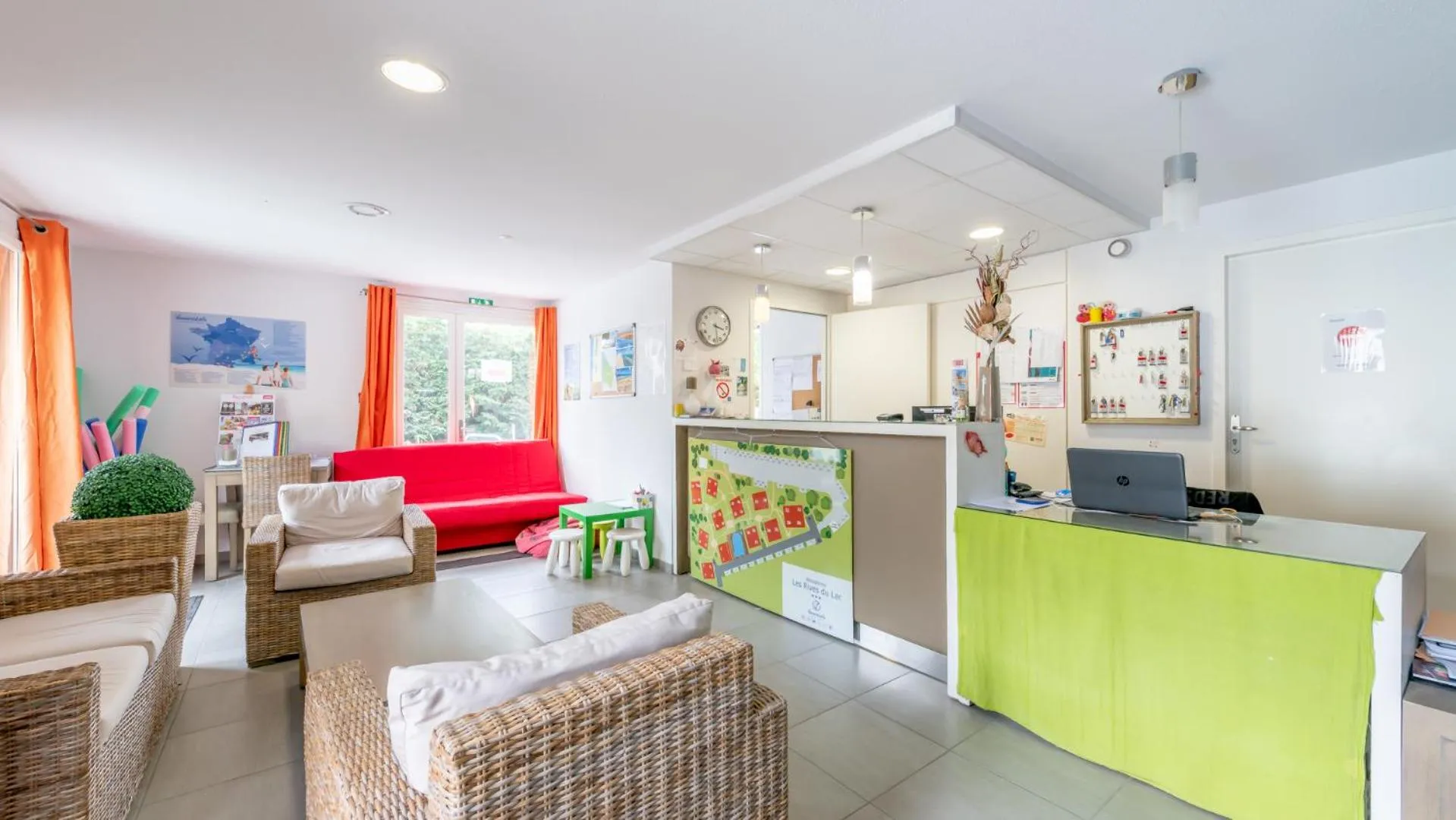 Lobby or reception in Vacancéole - Les Rives du Lac