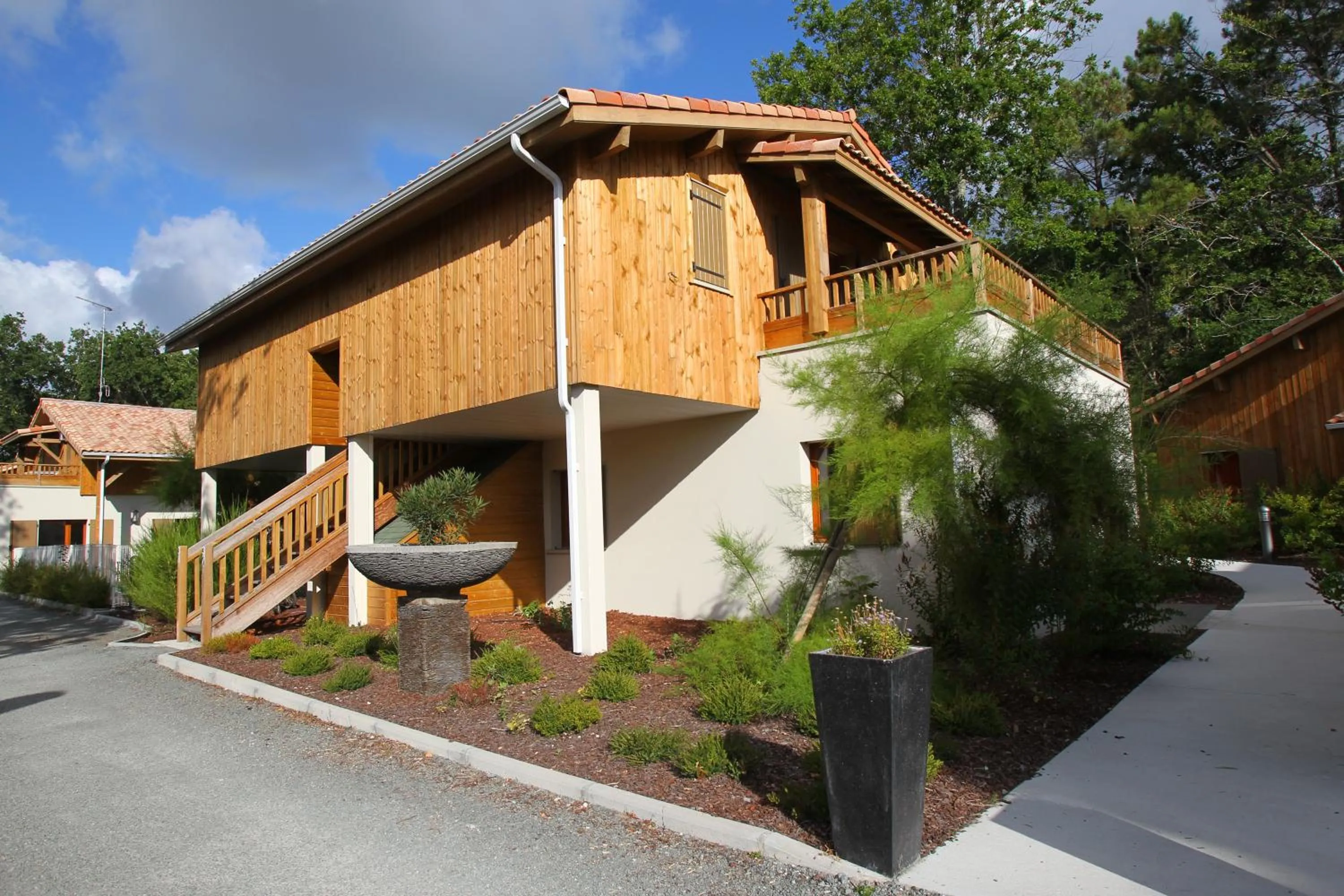 Facade/entrance in Vacancéole - Les Rives du Lac