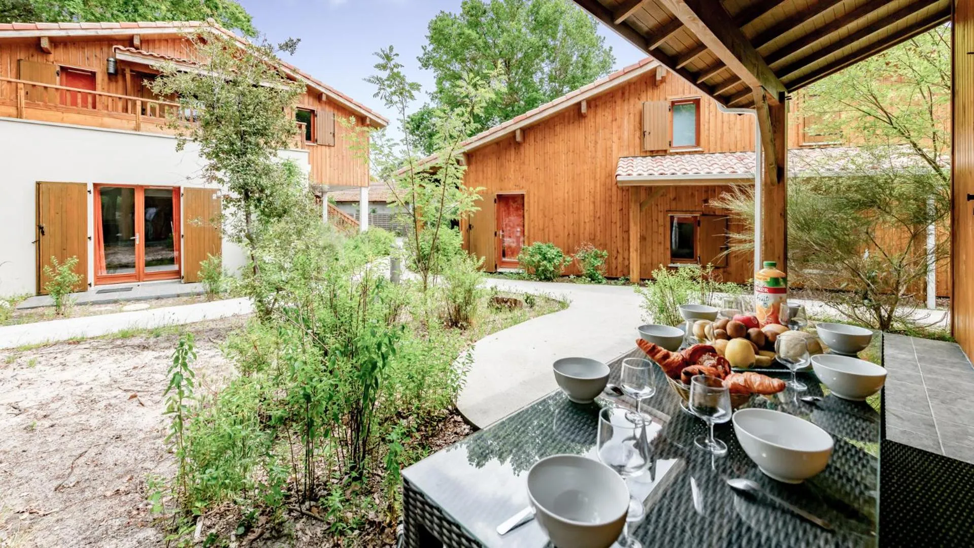 Patio in Vacancéole - Les Rives du Lac