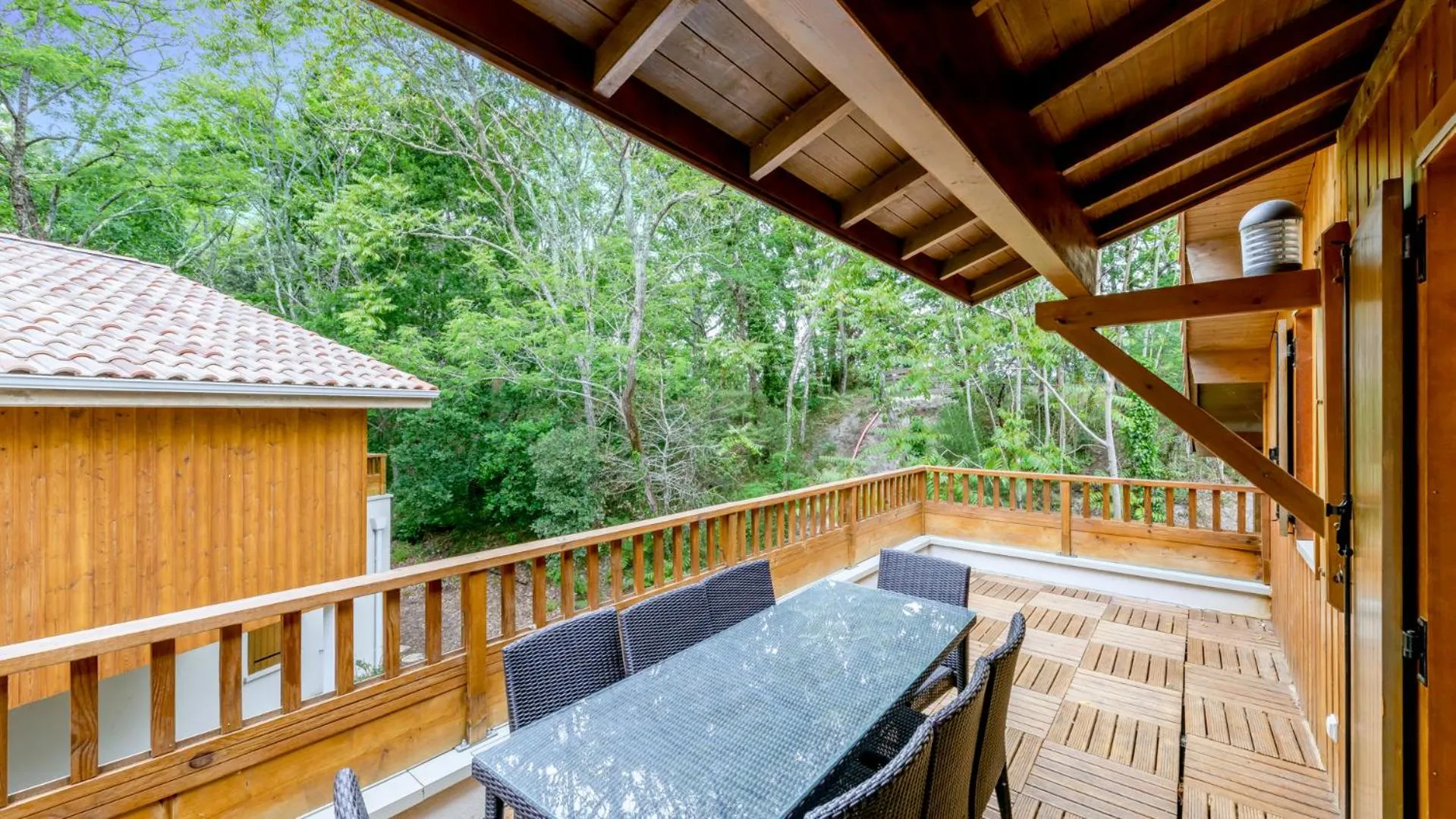 Balcony/Terrace in Vacancéole - Les Rives du Lac