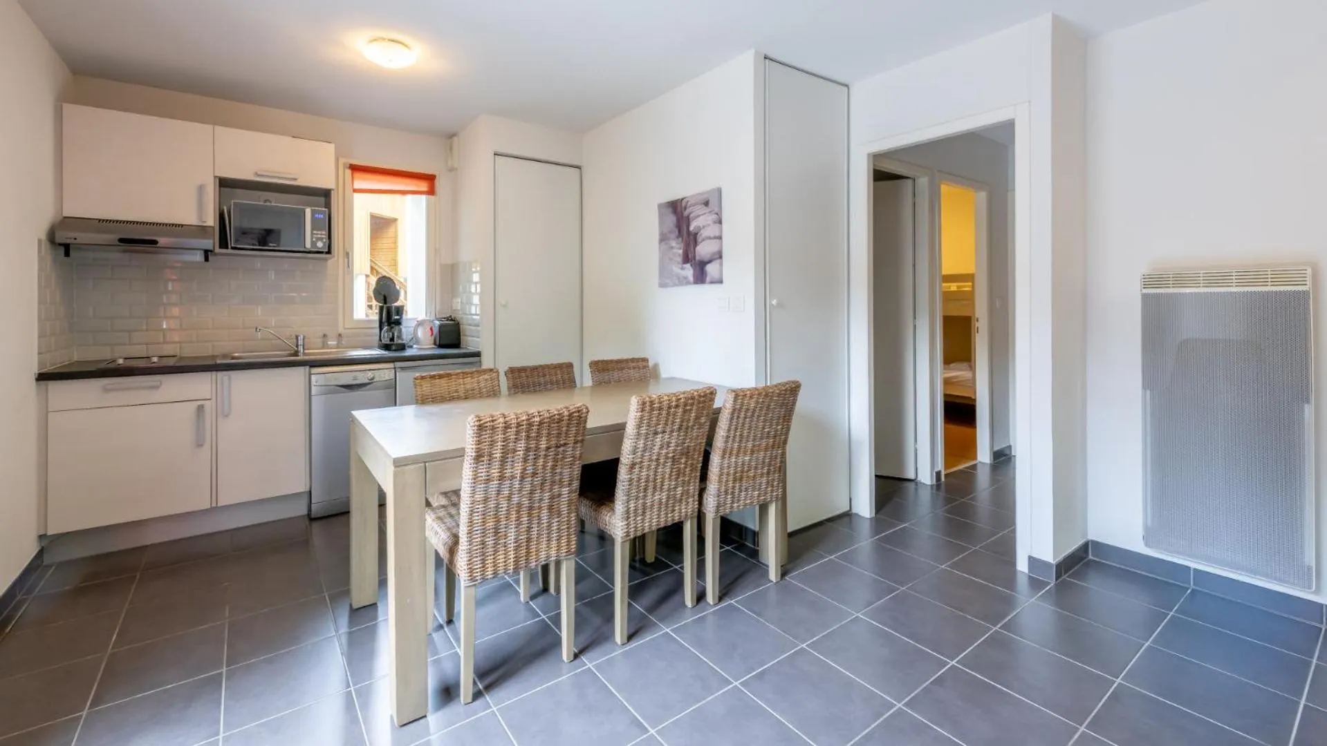 Kitchen or kitchenette in Vacancéole - Les Rives du Lac