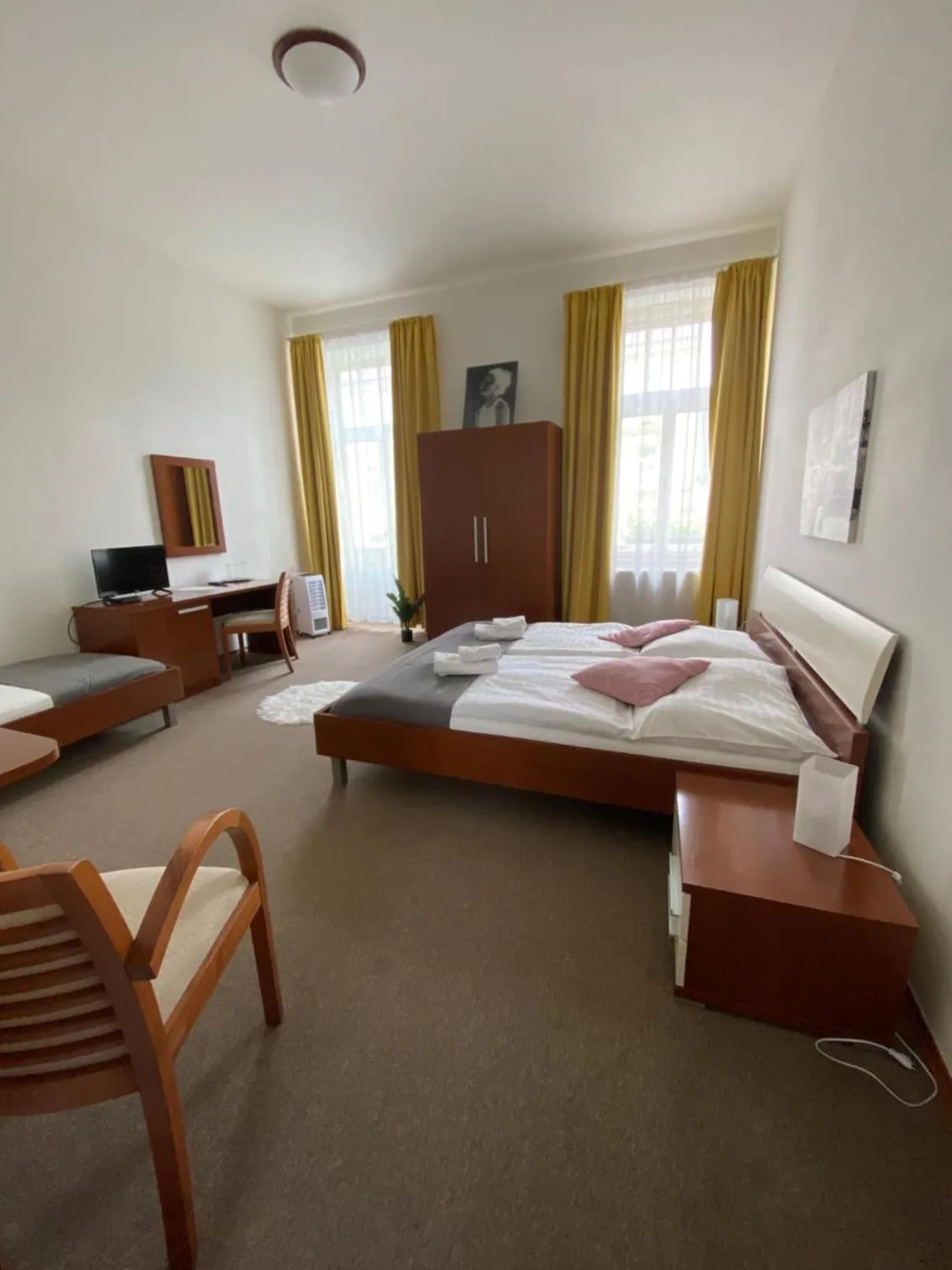 Bed in Pivovarsky Hotel Kojetín u Kroměříže